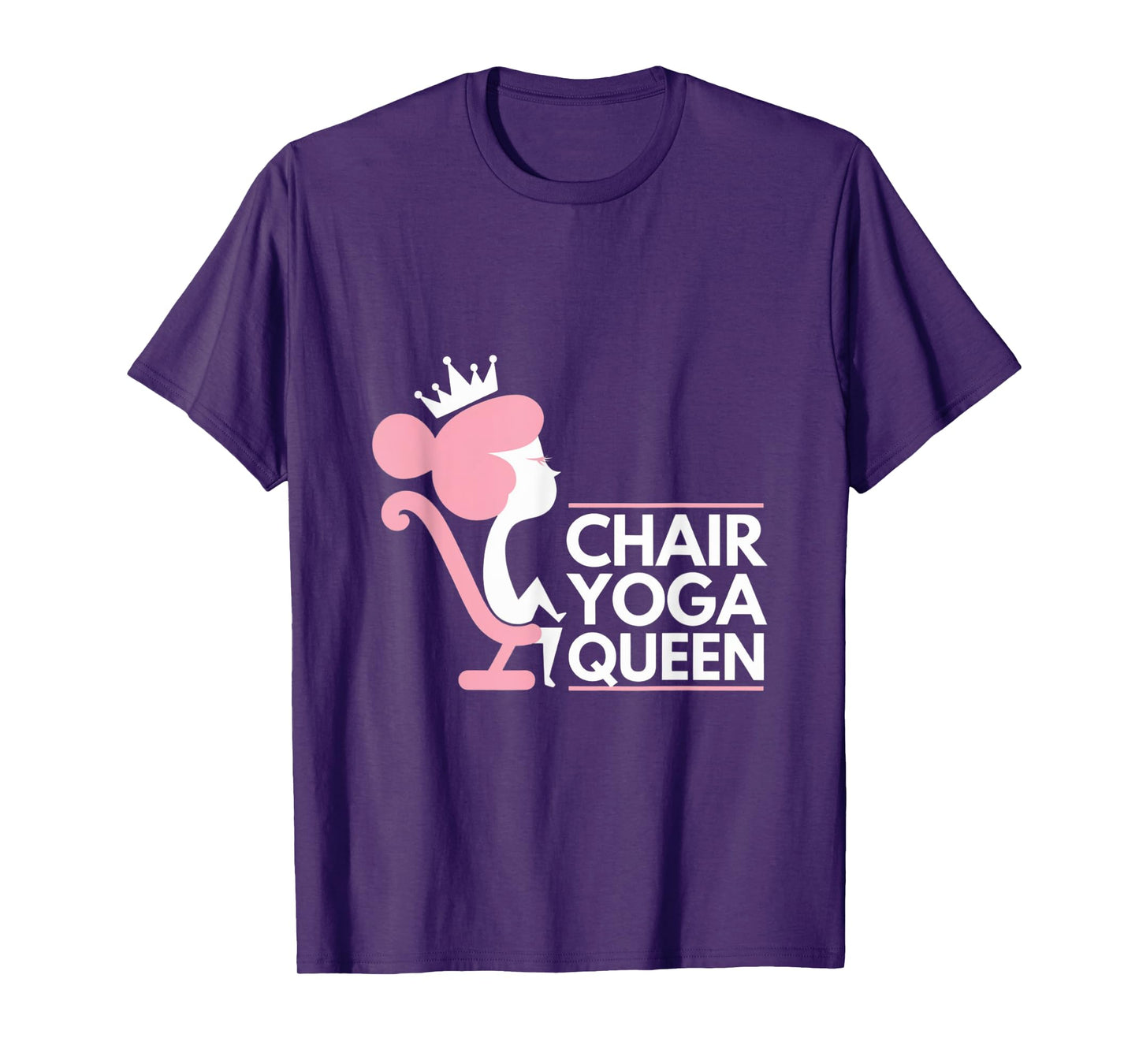 Chair Yoga Queen I Love Chair Yoga T-Shirt