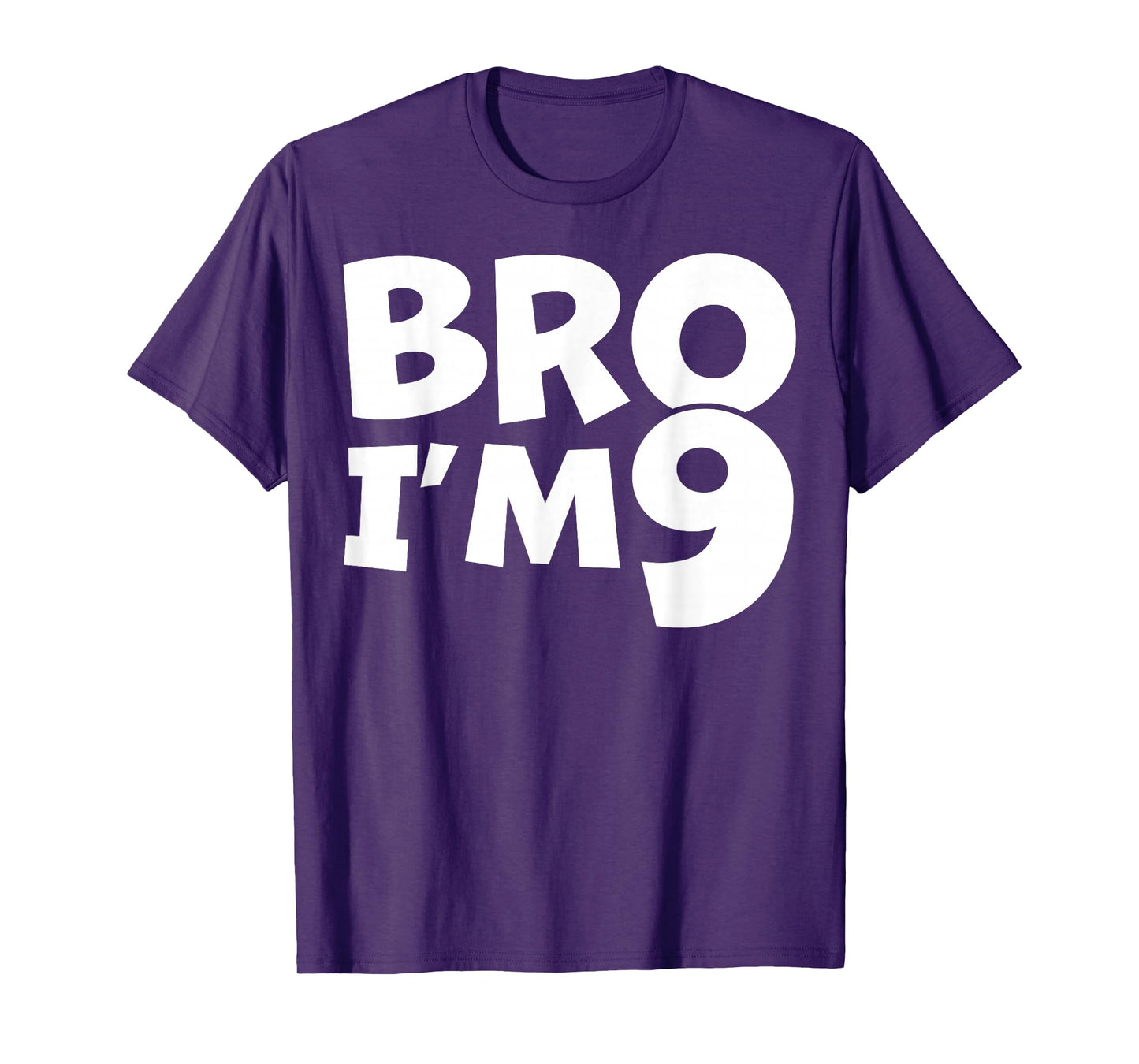 9 Year Old BDay Decorations Son Boy 9yr 9th Birthday T-Shirt