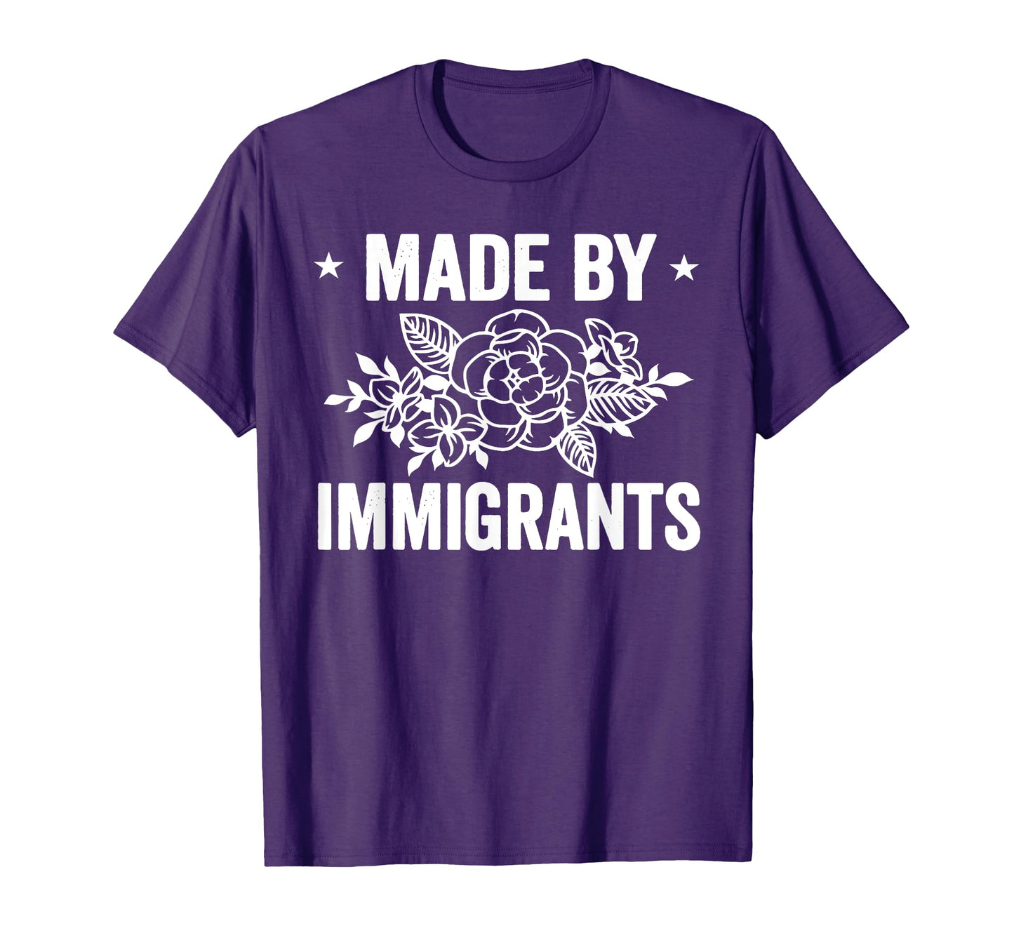 MADE BY IMMIGRANTS Funny design T-Shirt