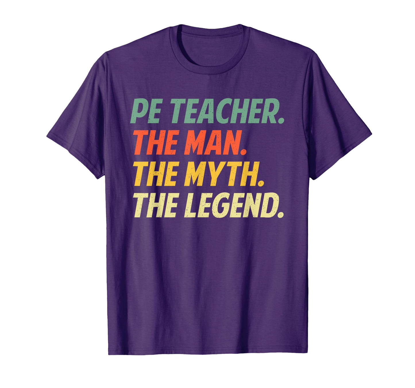 Cool PE Teacher Art For Men Boys Physical Education Teacher T-Shirt