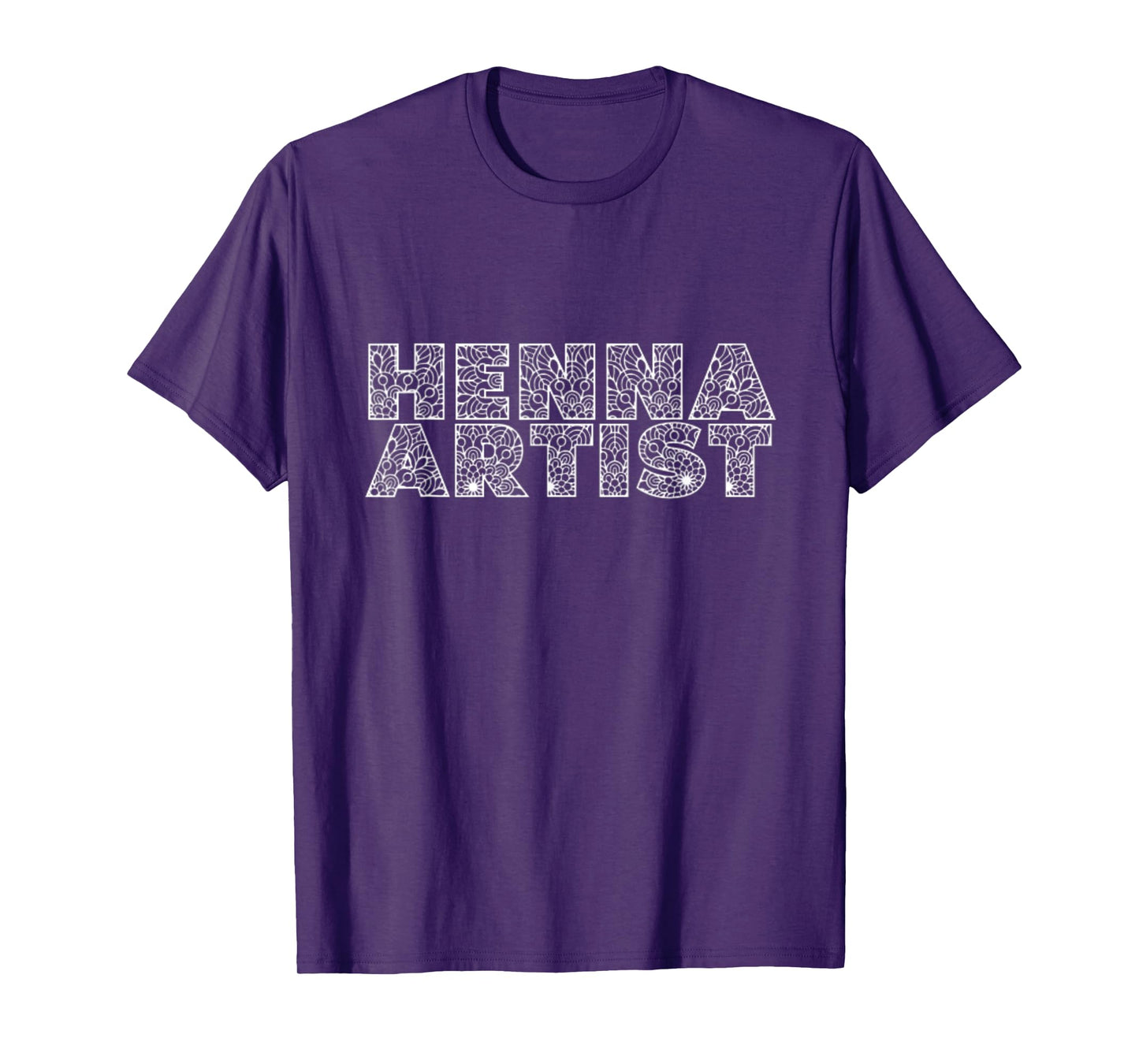 Henna Artist Tattoos Artsy Shirt Artistic Mehndi Graphi Gift T-Shirt