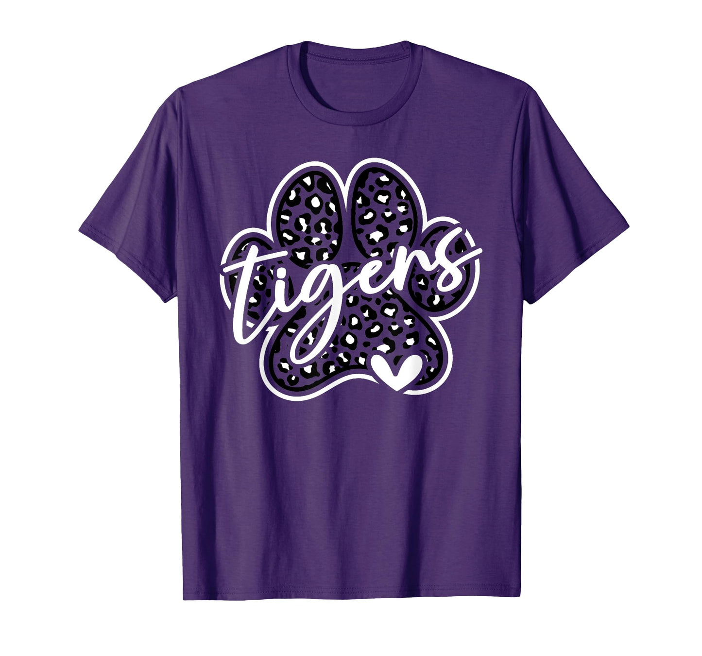 Vintage Tigers School Spirit Team Pride Back To School T-Shirt