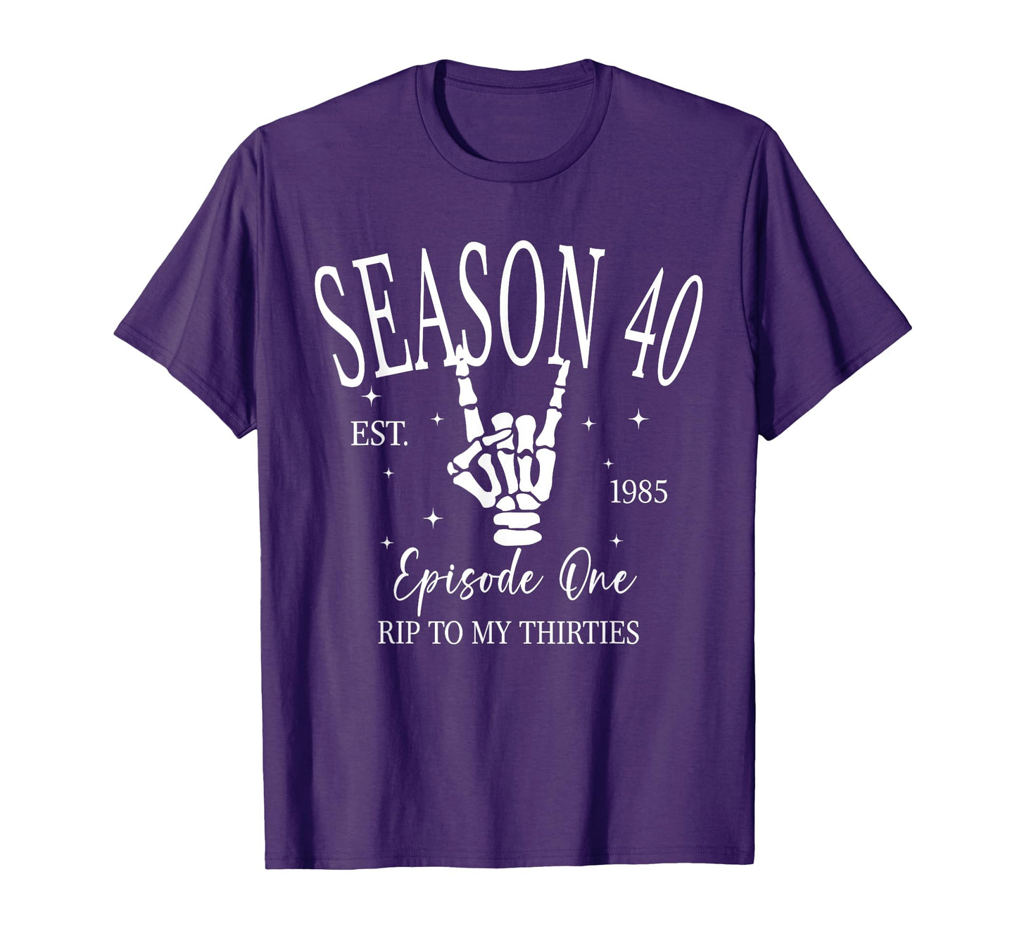 Season 40 Rip To My Thirties, 40 Years Old Birthday Party T-Shirt