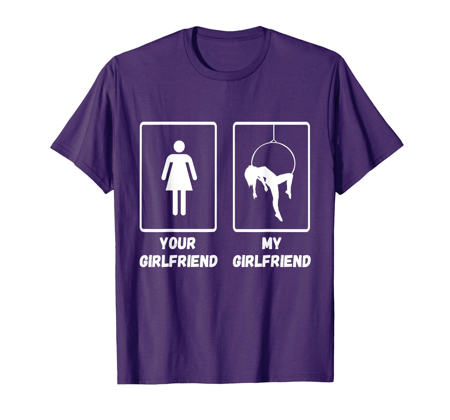 Aerial Hoop Aerialist Girlfriend Silk Circus Lyra Circus T-Shirt