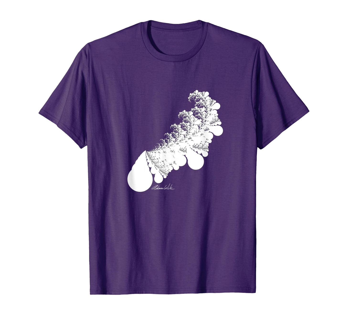 Tsunami Big Wave Ink Blot Rorschach Test Art Design T-Shirt