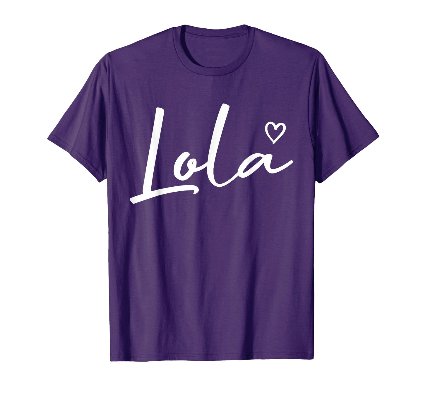 Lola Gifts For Women Grandma Heart Mother's Day Lola T-Shirt