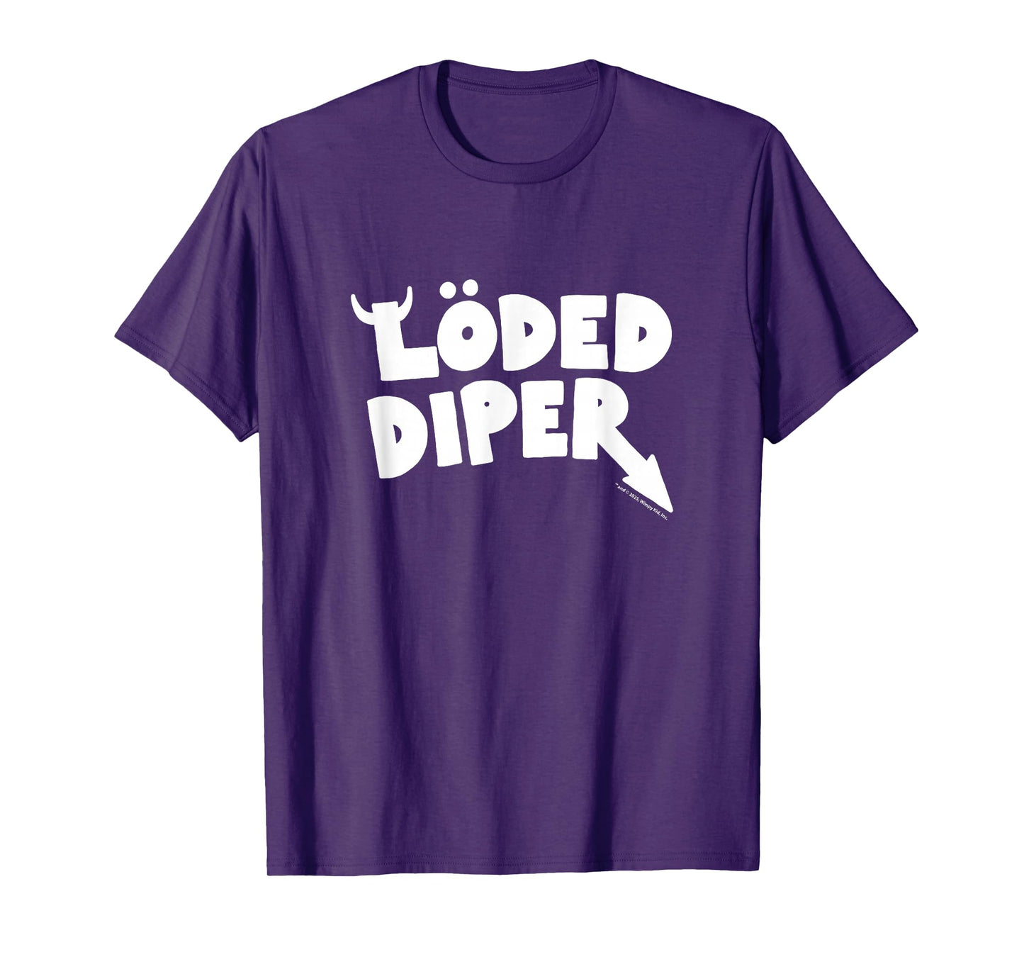 Diary of a Wimpy Kid Löded Diper Band Logo T-Shirt