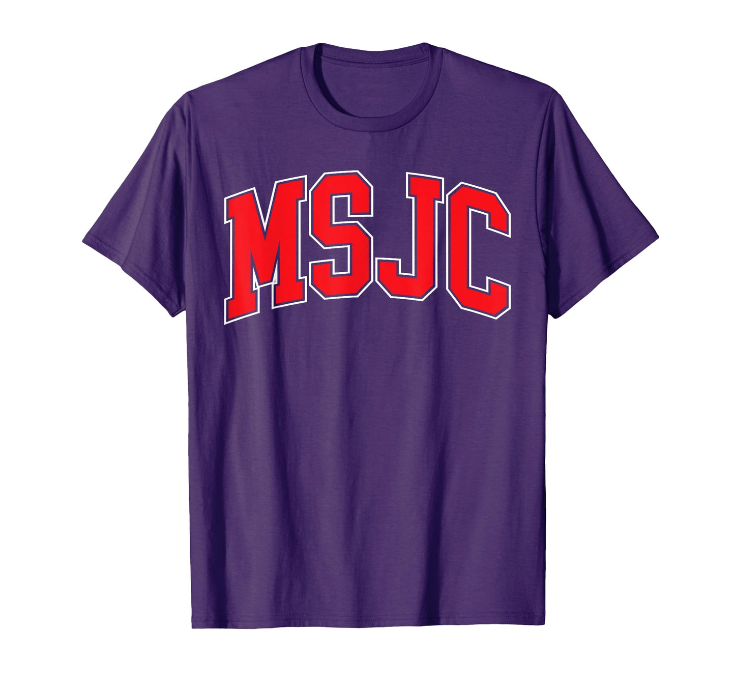 MSJC Mt San Jacinto Vintage Arch College Retro Men Women T-Shirt