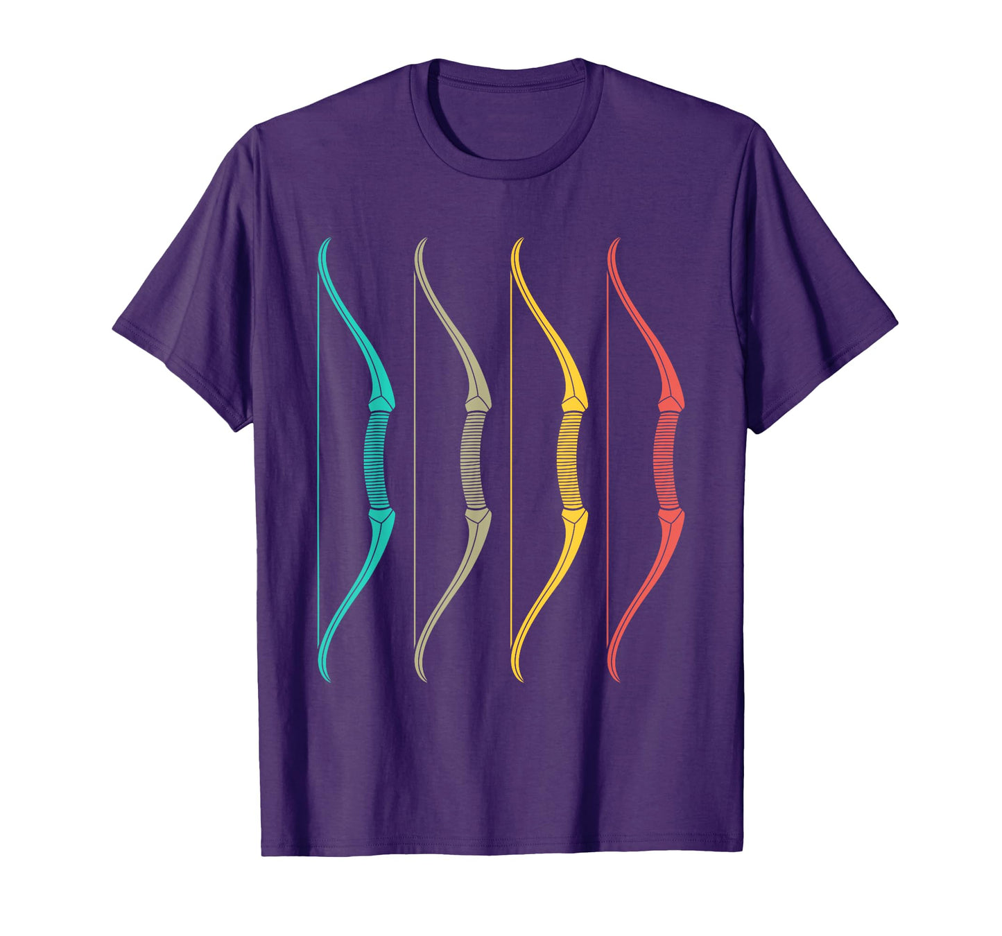 Vintage Archery With Bow Funny Classic Archers Bowman Outfit T-Shirt