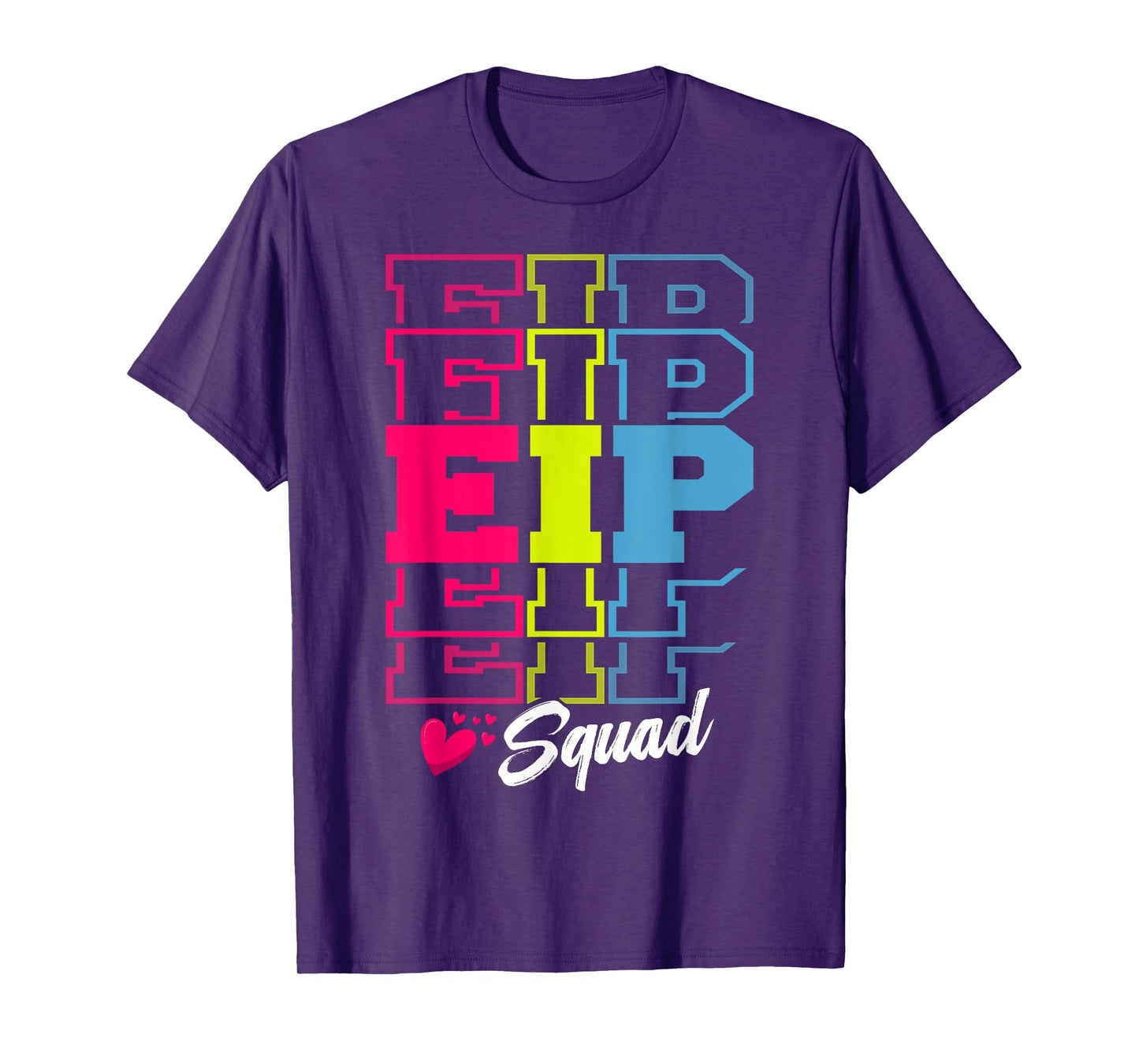 Retro EIP Squad Early Intervention Program EIP Teacher T-Shirt