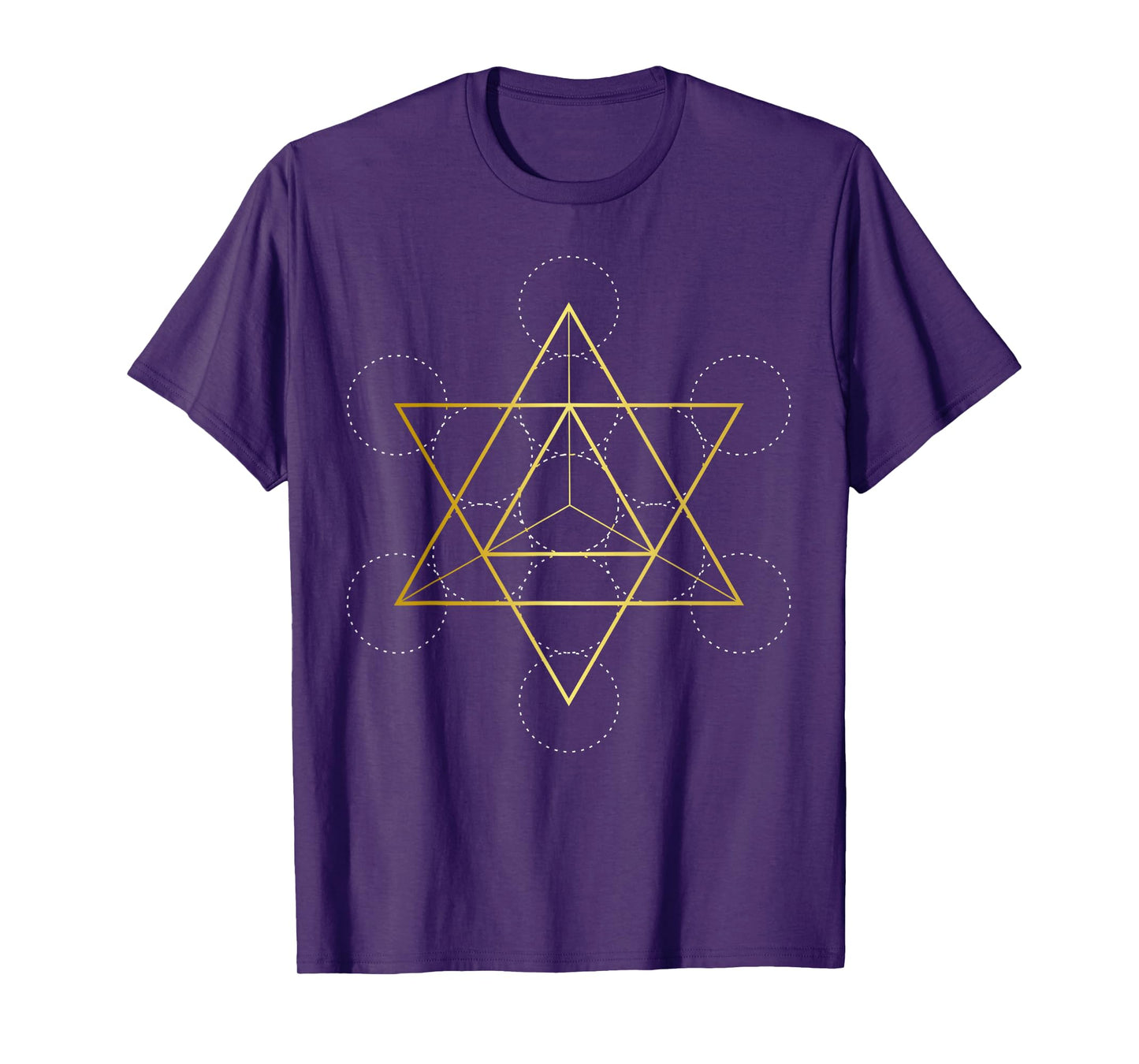 Star Tetrahedron Sacred Geometry Art T-Shirt
