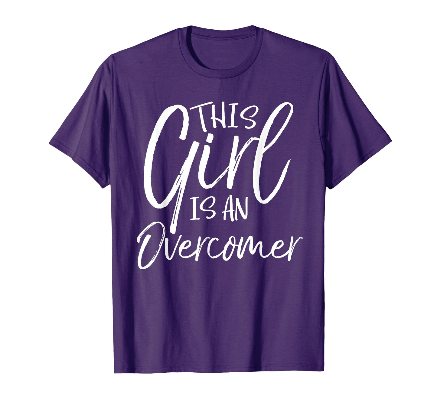 This Girl is an Overcomer Victory in Christ Christian Shirt T-Shirt