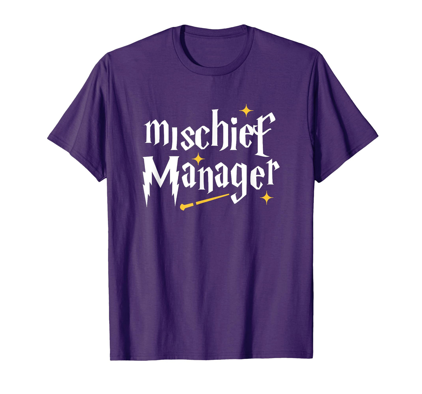 Mischief Manager Teacher Life Funny Mom Funny Dad T-Shirt
