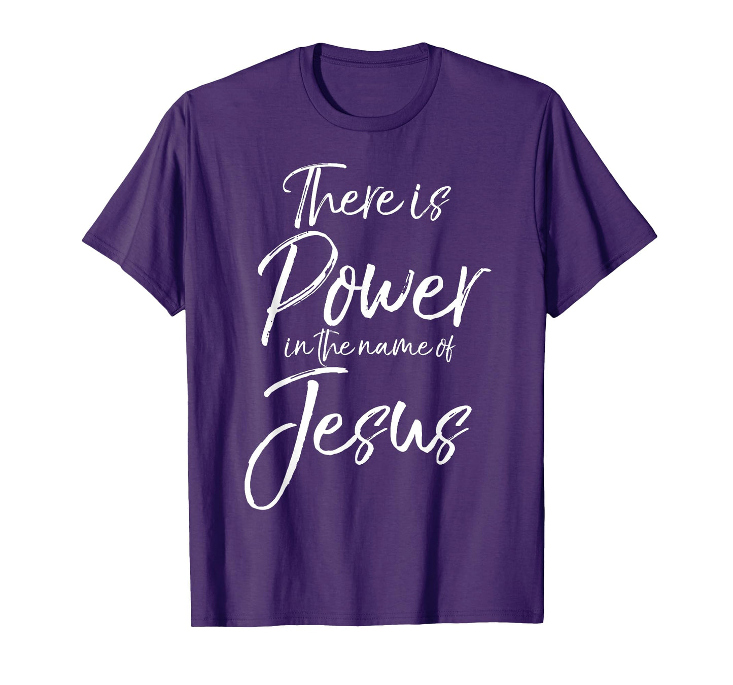 There is Power in the Name of Jesus Shirt Powerful Christian