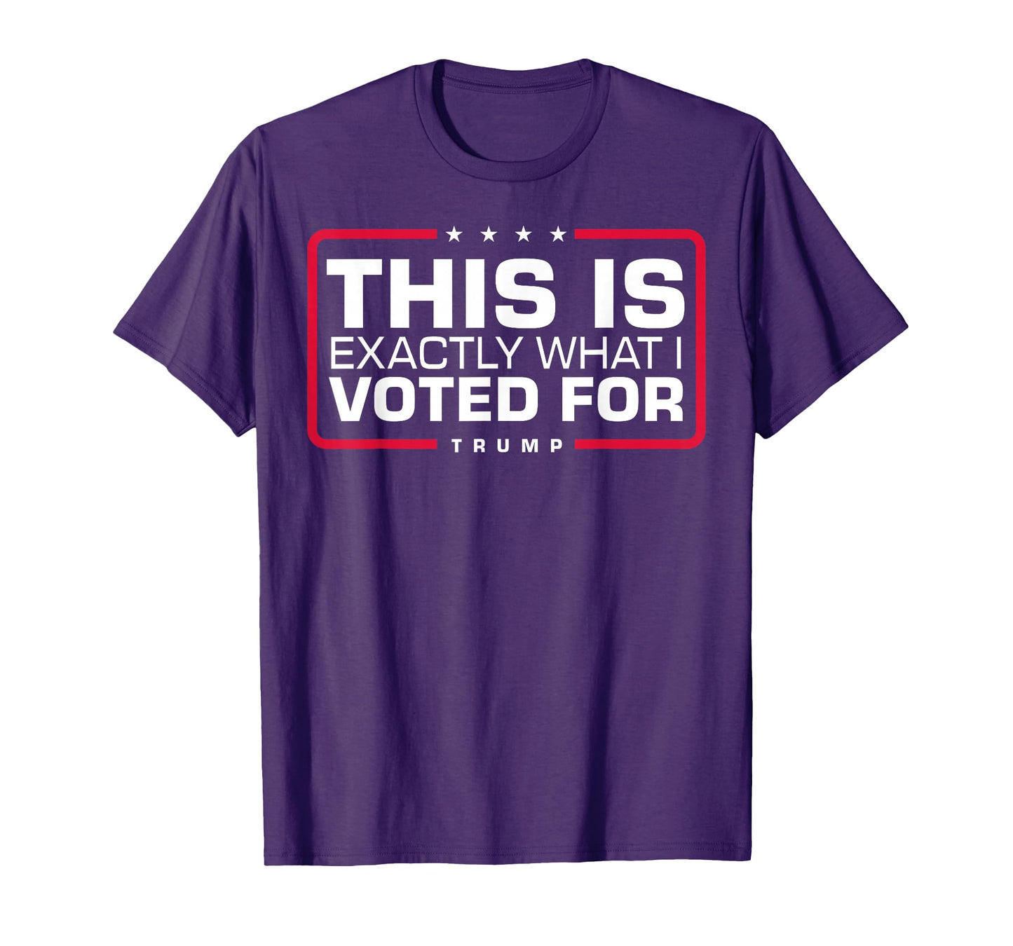 This Is Exactly What I Voted For T-Shirt