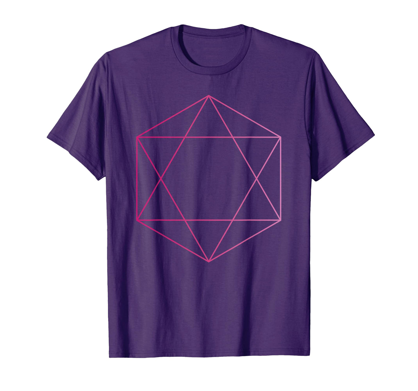 Hexagram Magic Goth Occult Sacred Geometry T-Shirt