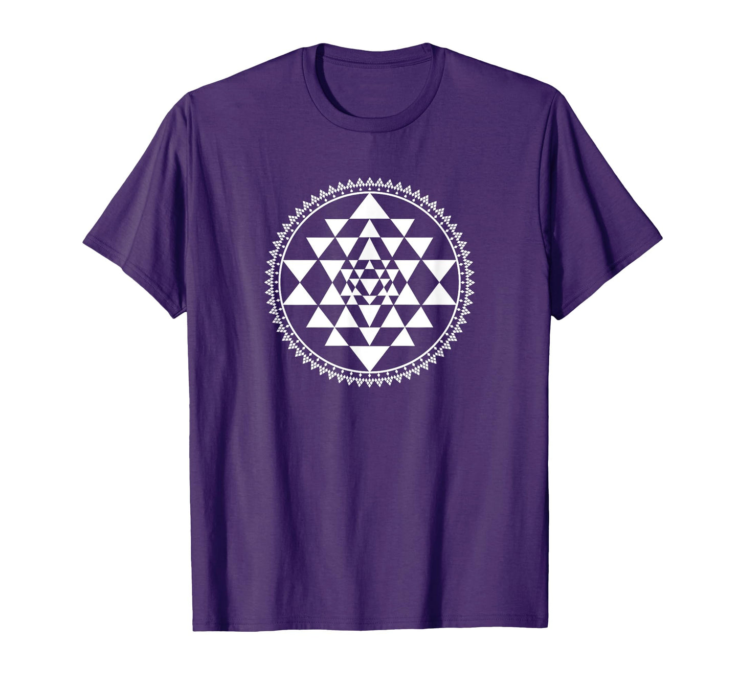 Sacred Geometry Sri Yantra for Men T-Shirt