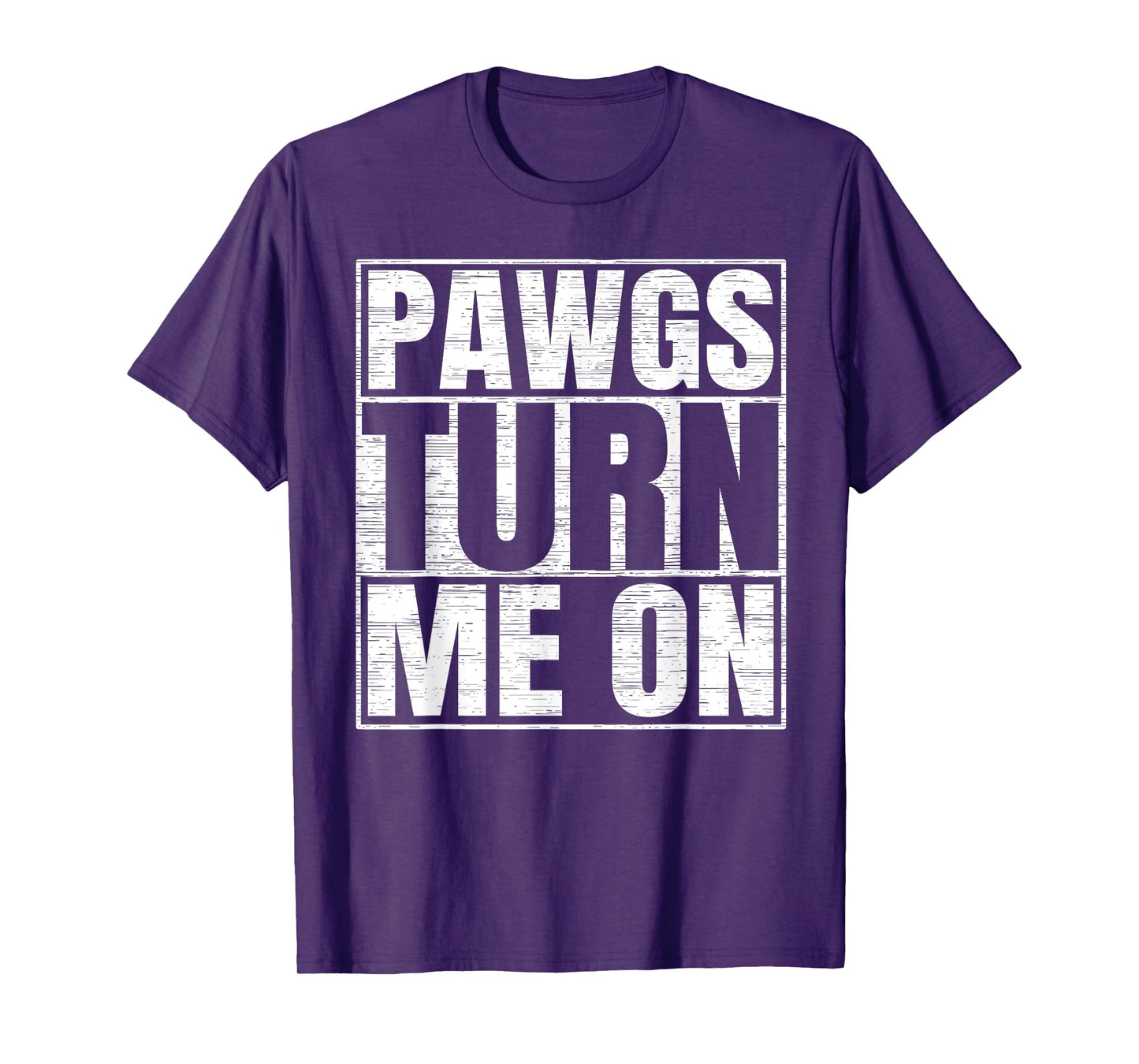 PAWGs Turn Me On Funny PAWG Adult Humor T-Shirt