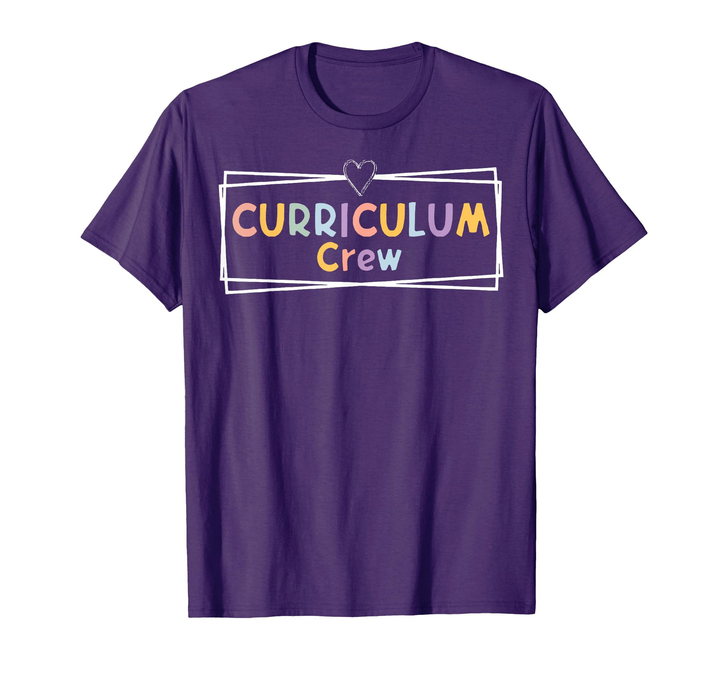 Retro Curriculum Crew Instructional Coordinator Prek Teacher T-Shirt