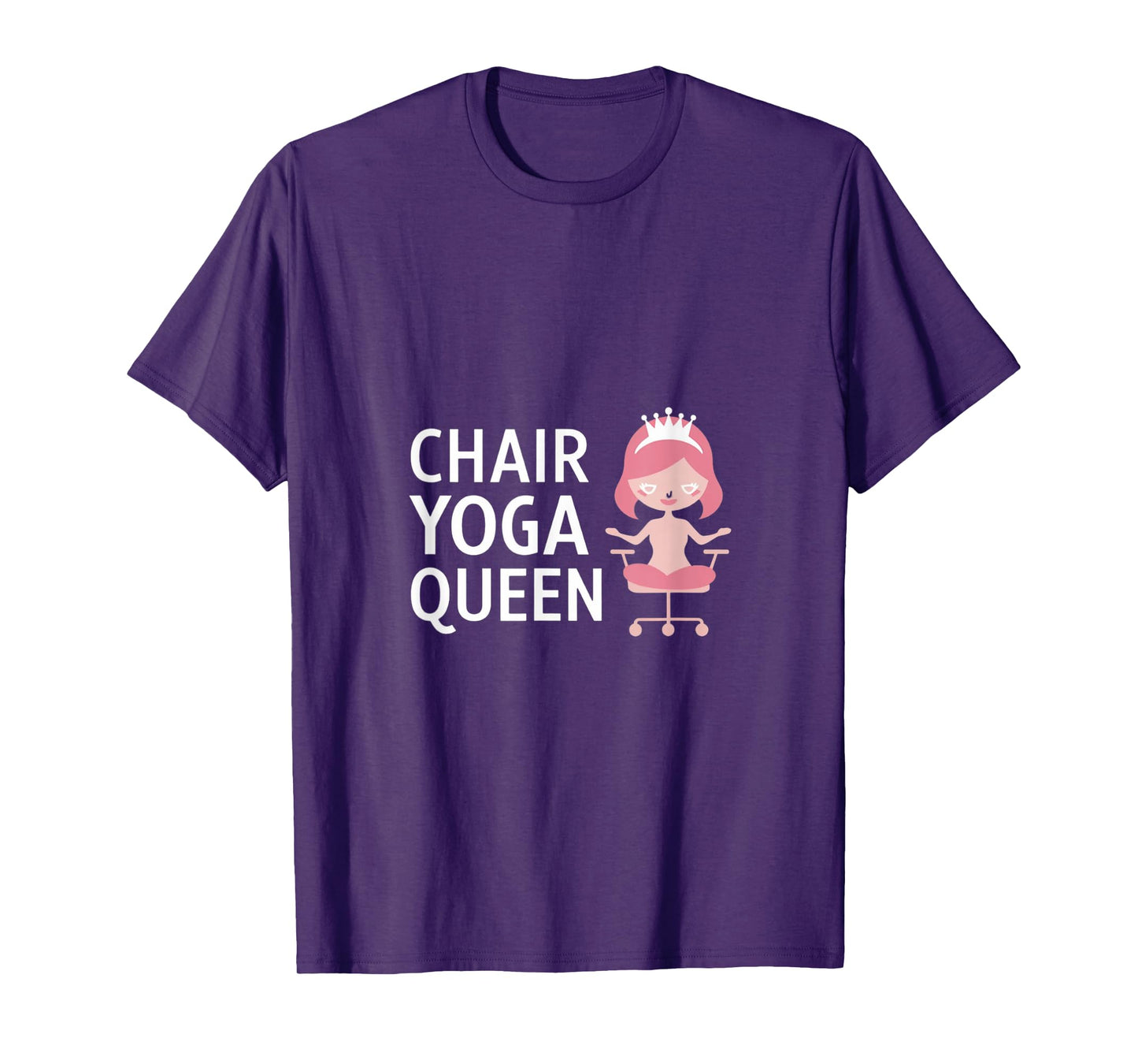 Chair Yoga Queen I Love Chair Yoga T-Shirt