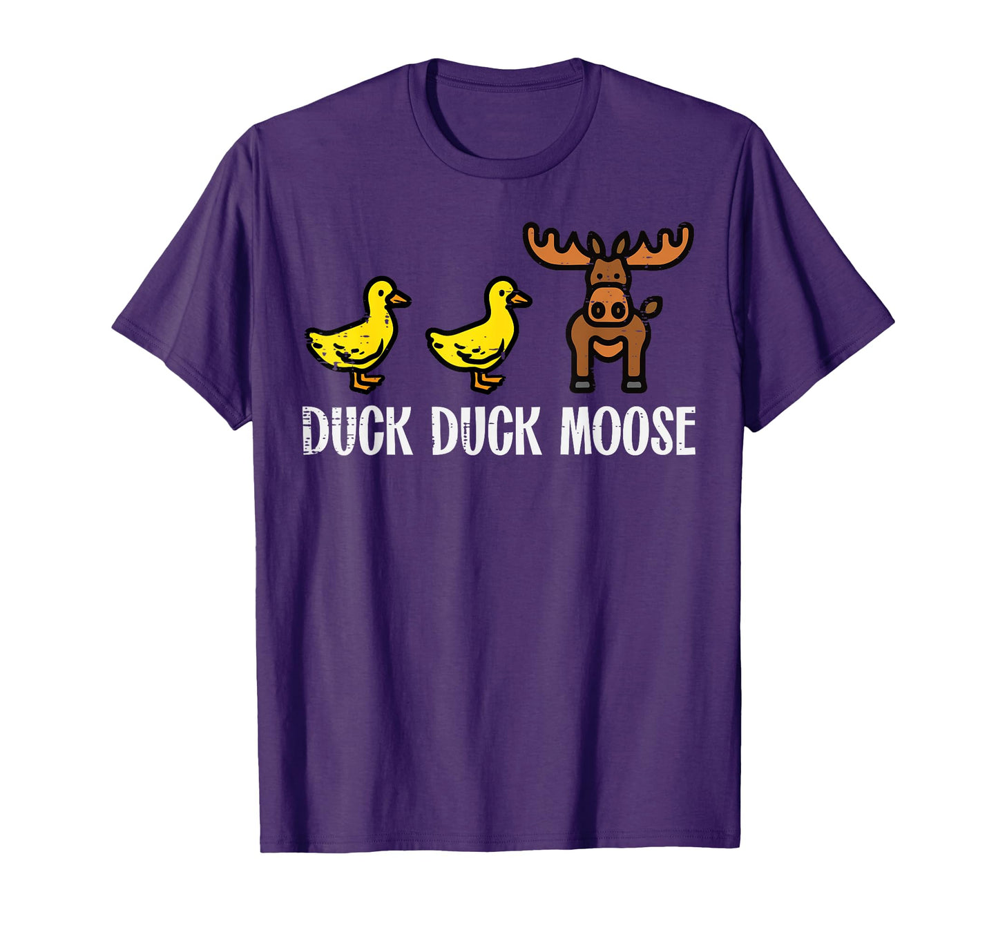 Duck Duck Moose Funny Game Pun Boys Girls Kids Toddler Women T-Shirt