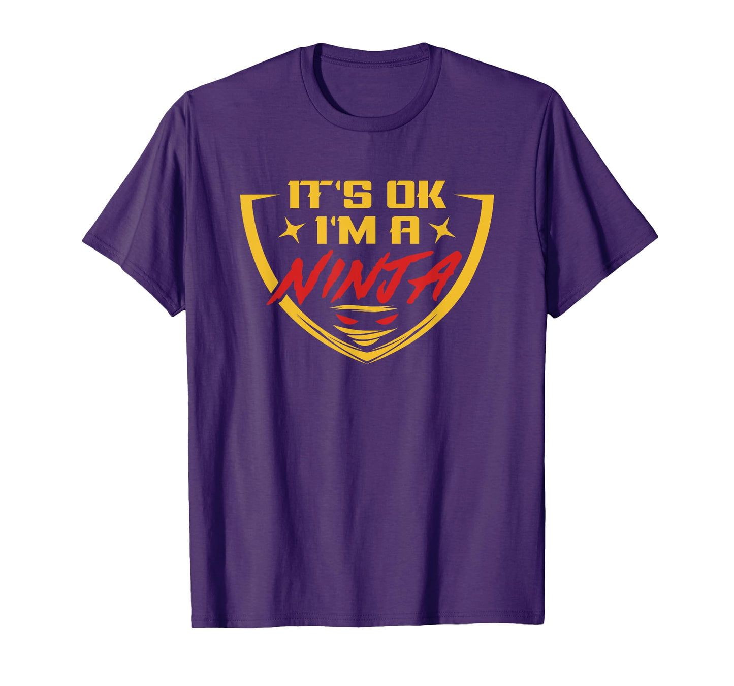 Funny Ninja Warrior, It's Ok, I'm a Ninja Gift T-Shirt