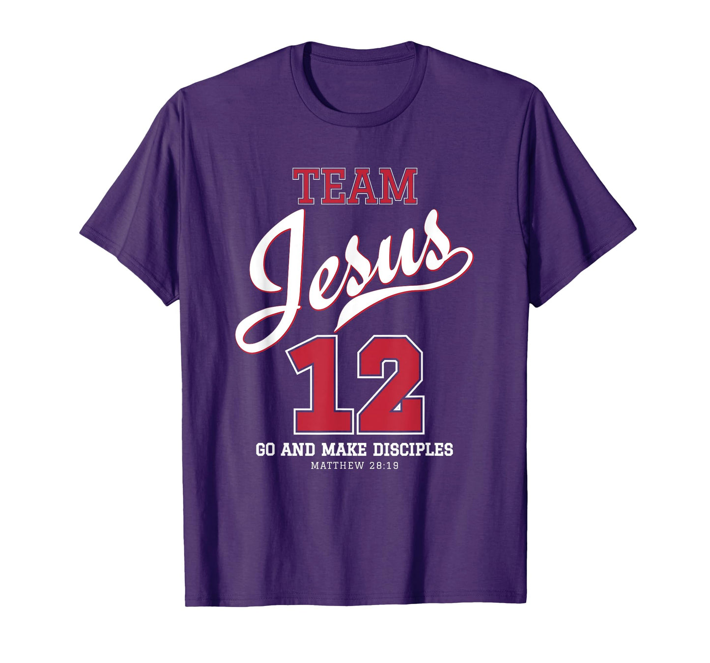Jesus and Baseball Team Jesus T-shirt Christian shirts T-Shirt