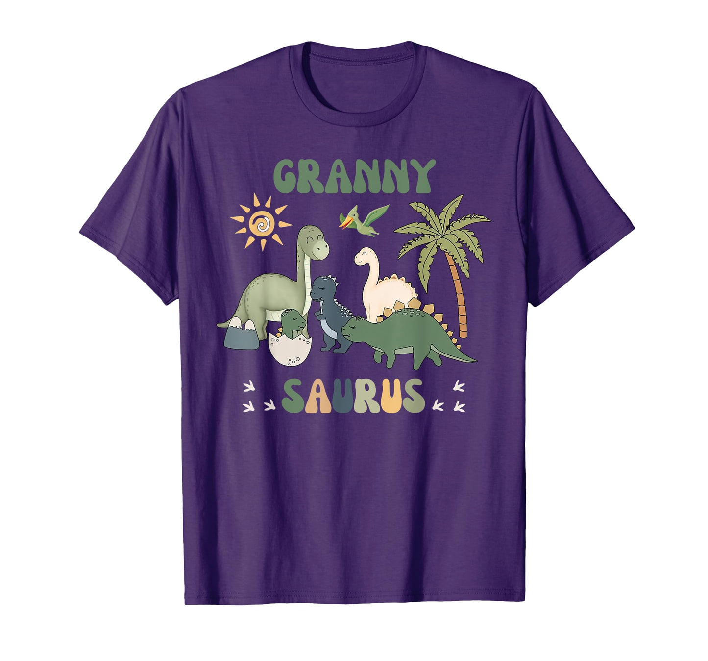 Grannysaurus T Rex Dinosaur Granny Saurus Family Matching T-Shirt