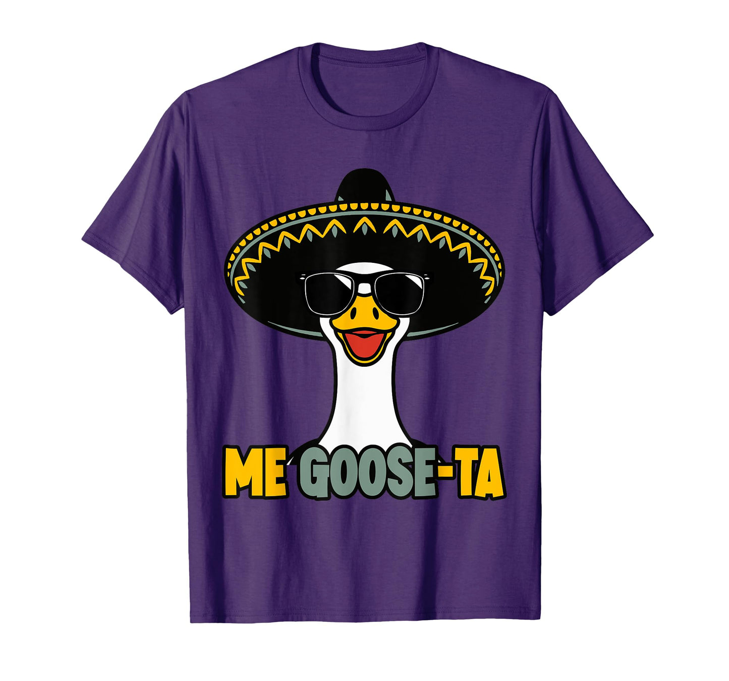 Me Goose Ta Mexican Goose Pun Spanish Men Boys Funny T-Shirt