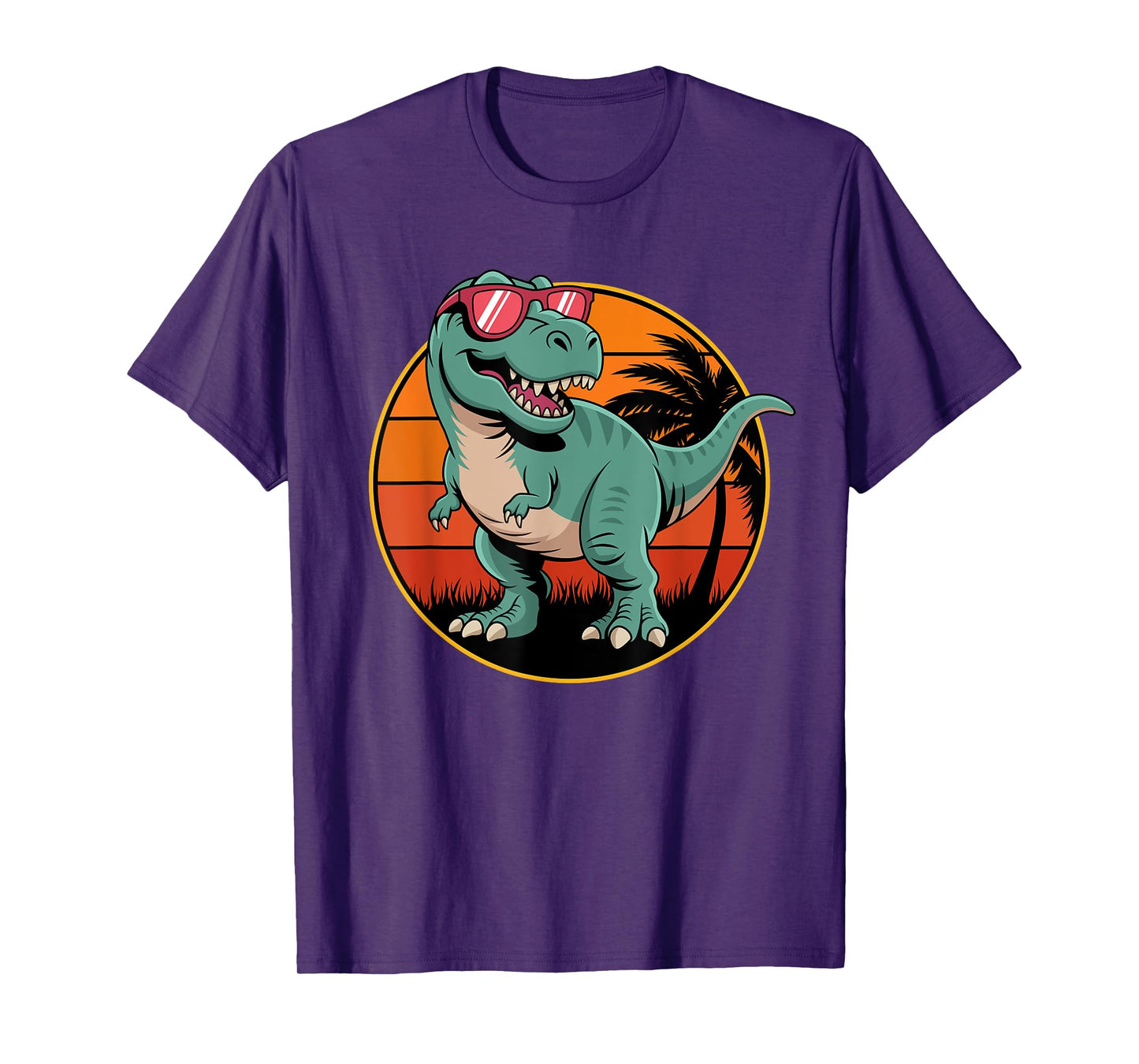 Dinosaur T Rex Tyrannosaurus Funny Prehistoric Kids Boys Men T-Shirt