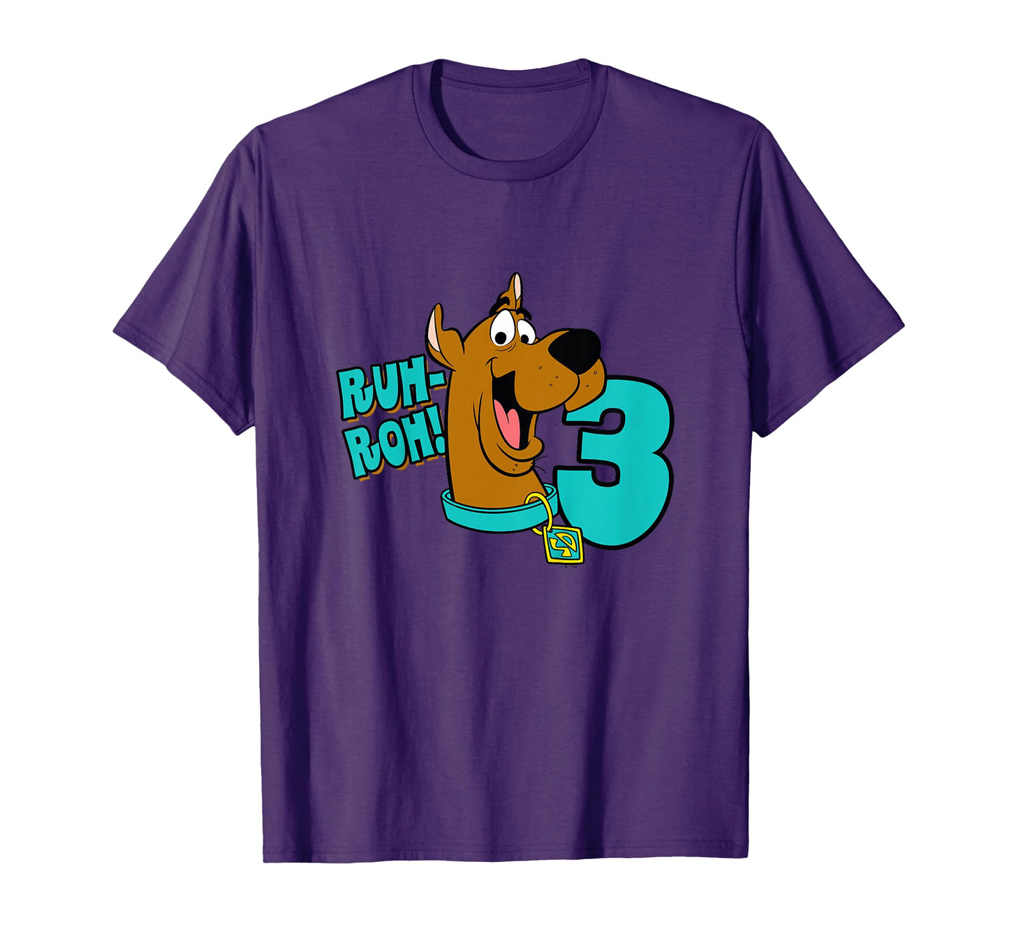 Kids Scooby-Doo 3rd Birthday Ruh-Roh! I'm 3! T-Shirt