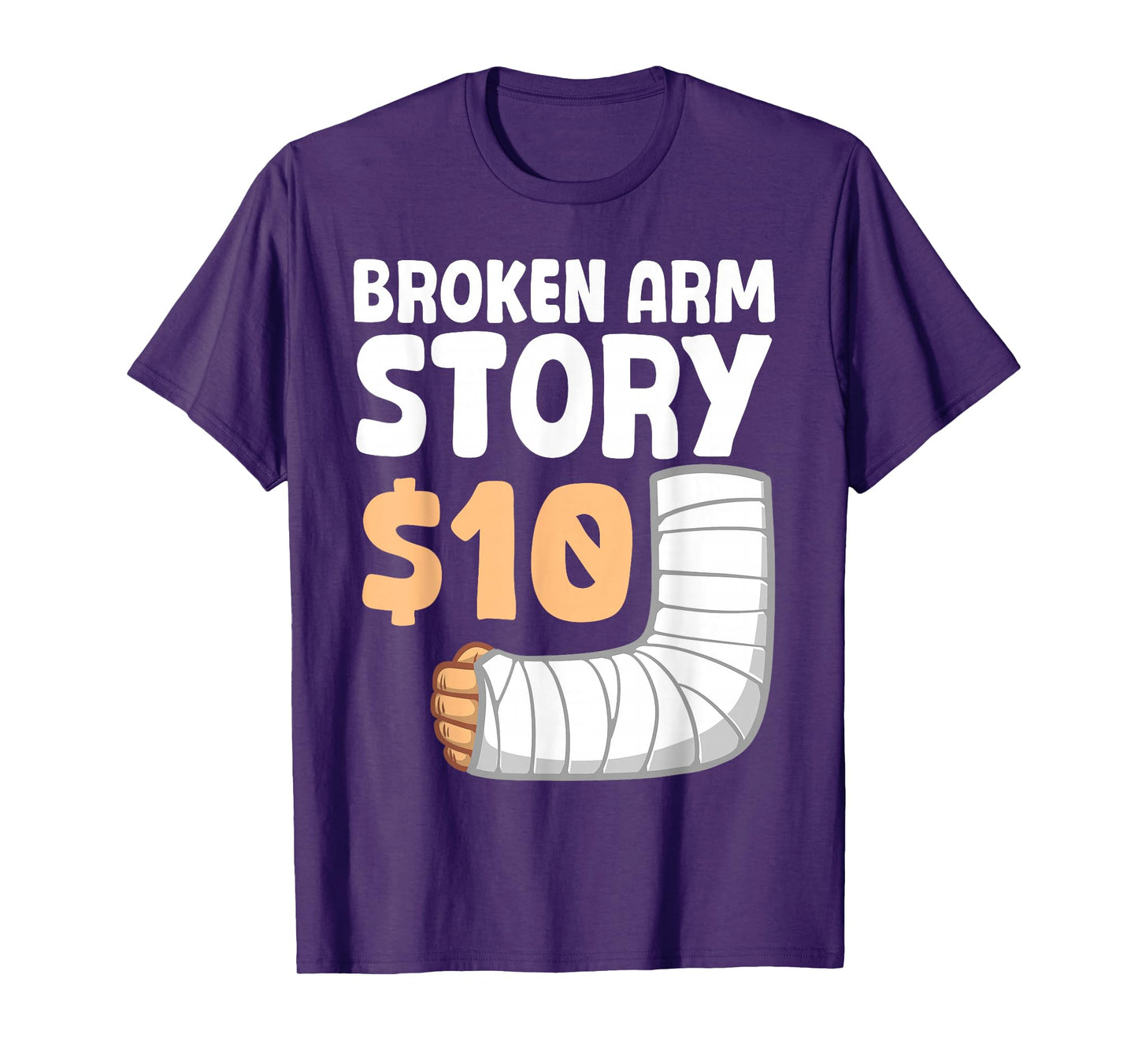 Cool Broken Arm Design For Men Women Kids Elbow Broken Arm T-Shirt