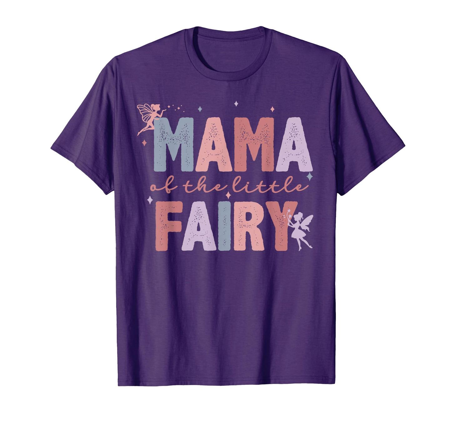 Mama Of The Little Fairy First Birthday Girl Family Matching T-Shirt