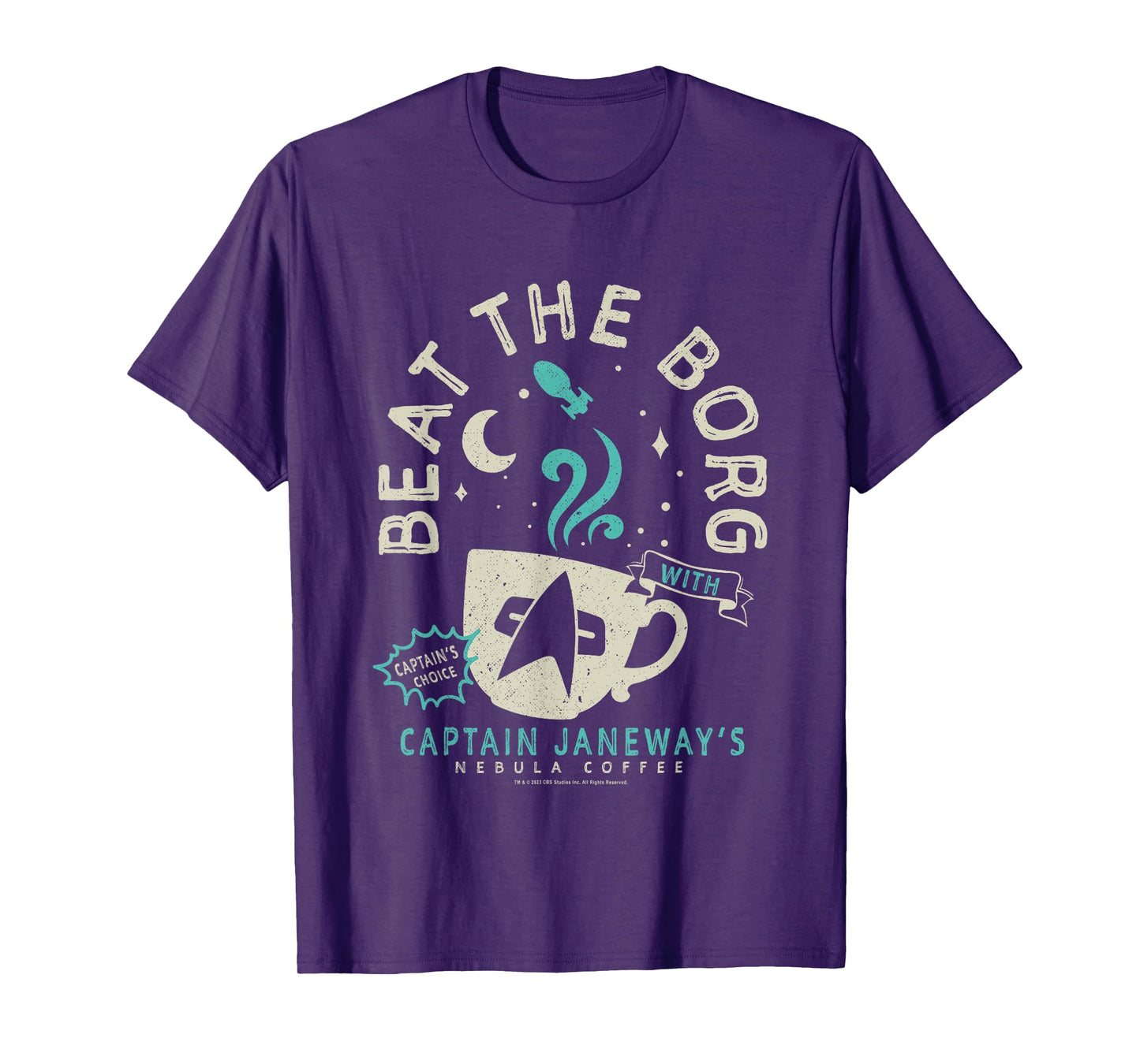 Star Trek: Voyager Captain Janeway's Beat The Borg Cup T-Shirt