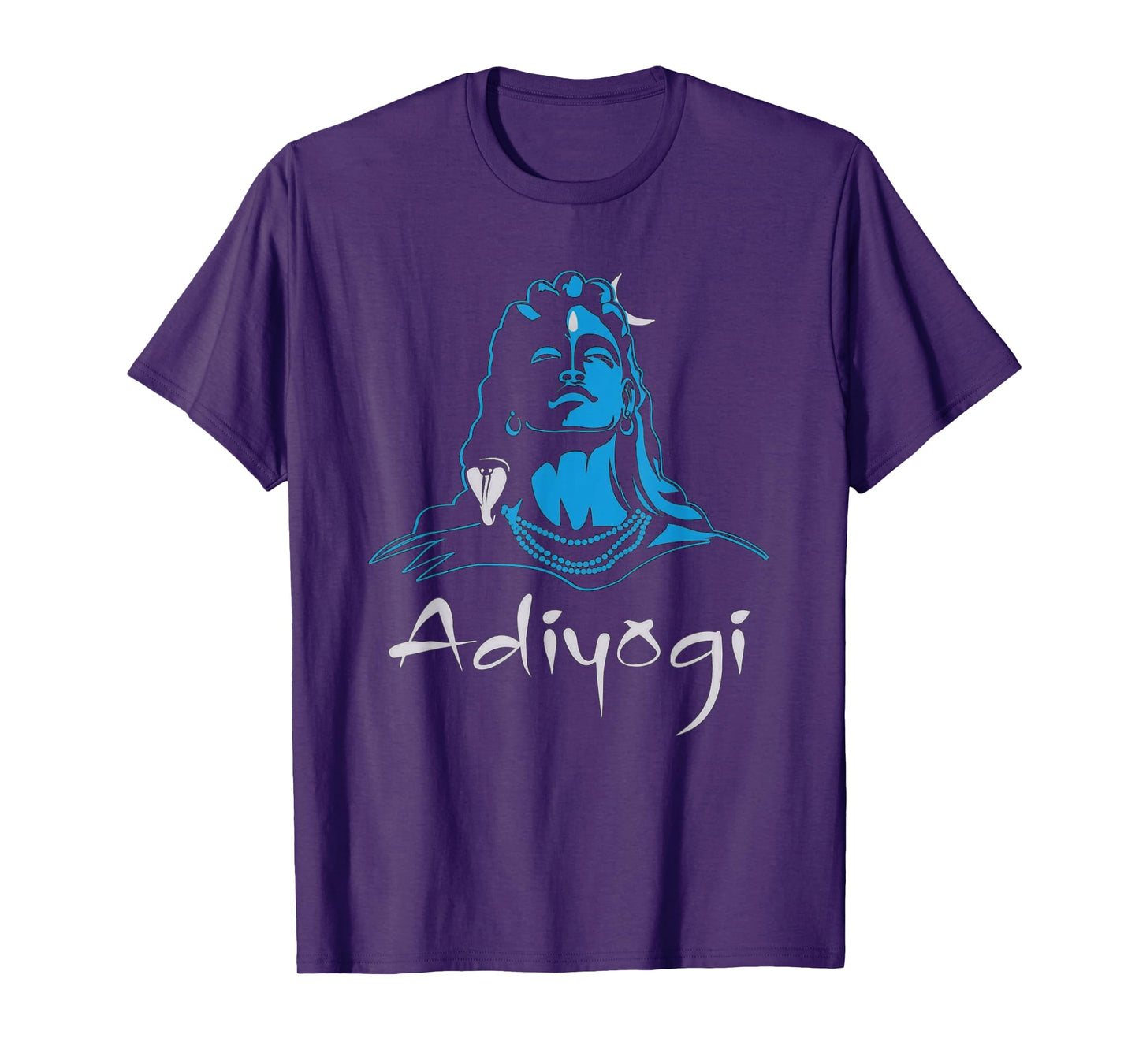 Lord Shiva Hindu God Adiyogi Yoga Meditation Design T-Shirt