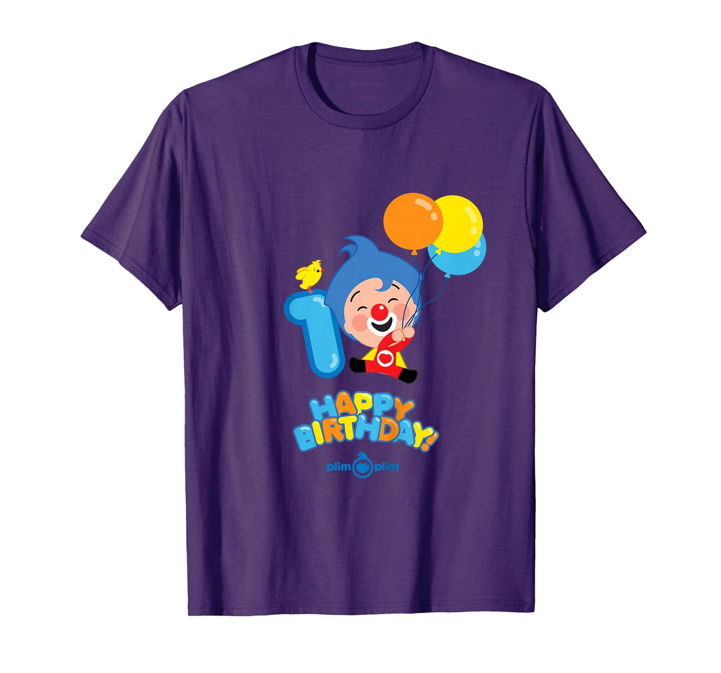 Plim Plim The Kindness Hero - Happy Birthday T-Shirt