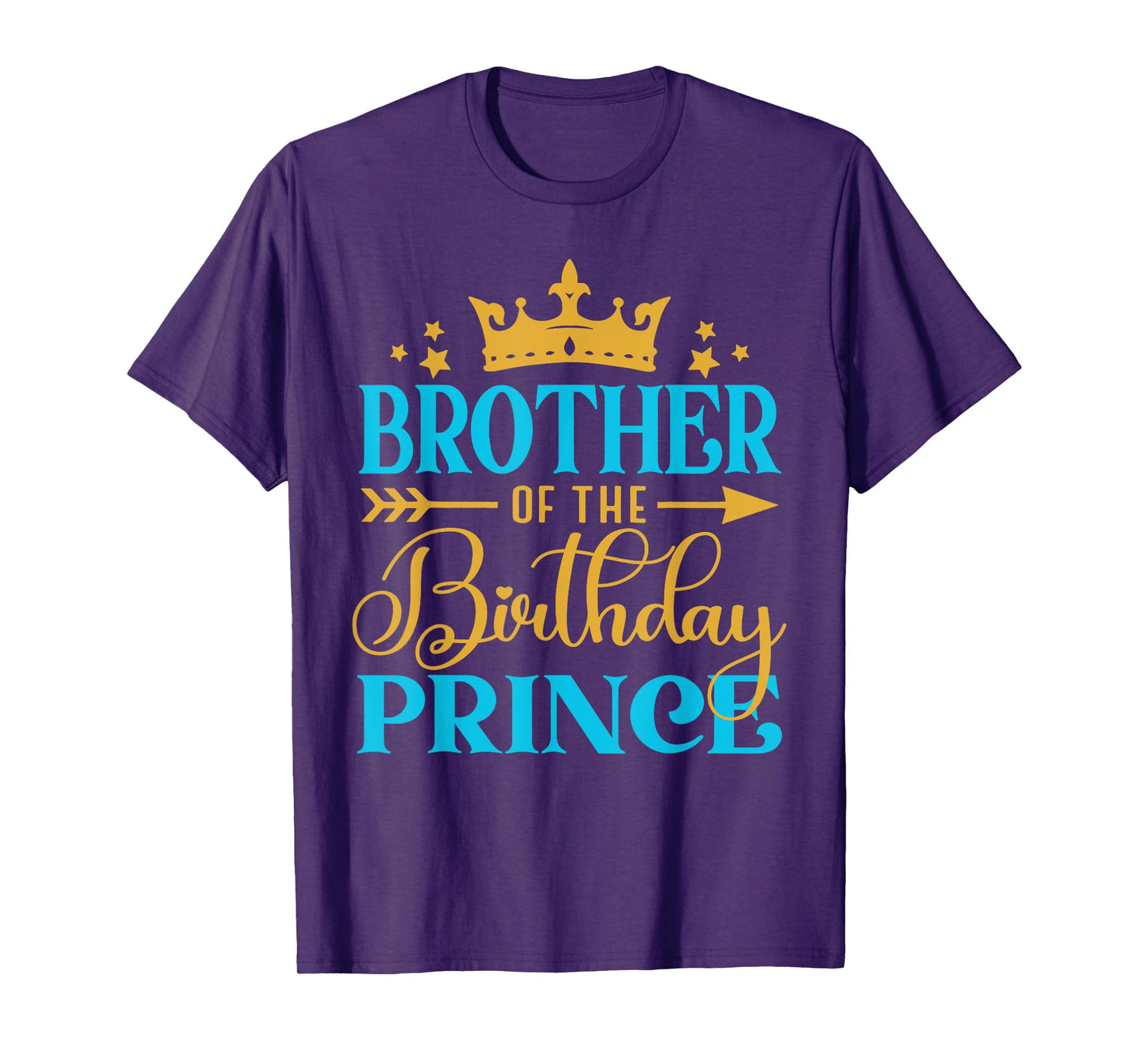 Brother Of The Birthday Prince Boy Bday Party Idea For Him T-Shirt