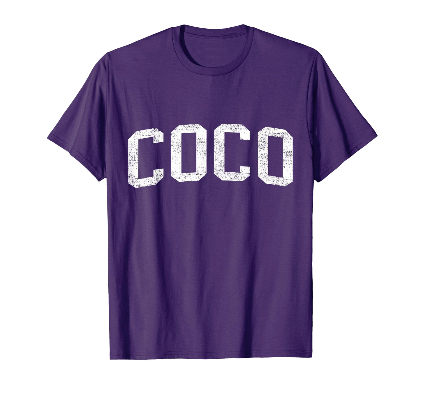 Coco Family Matching Vintage Mother's Day Coco Classic Bold Font Coco Birthday Gift T-Shirt