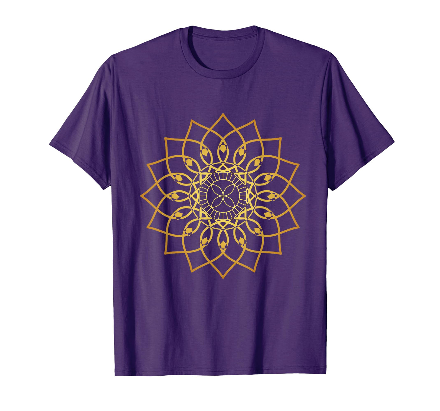 Prana Art Yoga Mandala Sacred Energy Geometry Meditation T-Shirt
