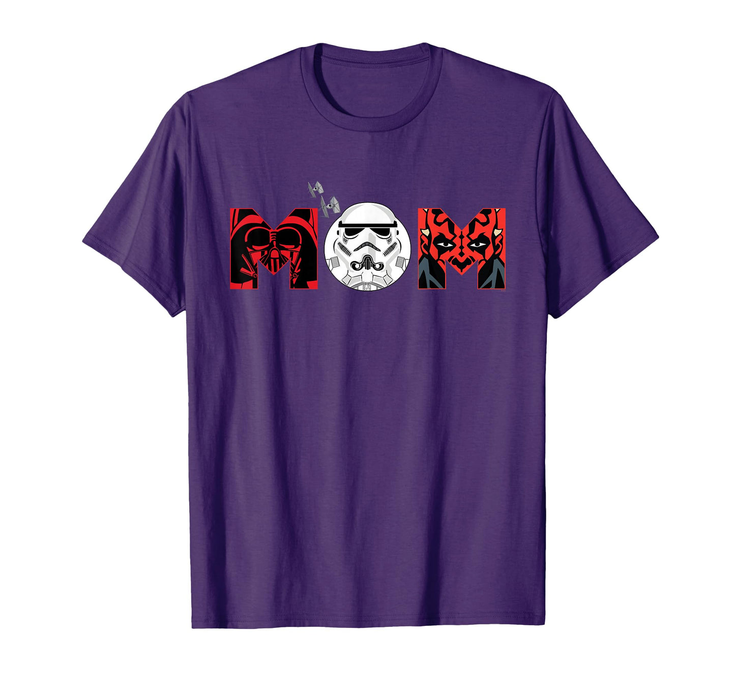 Star Wars Darth Vader Darth Maul Mom Mother’s Day Birthday T-Shirt