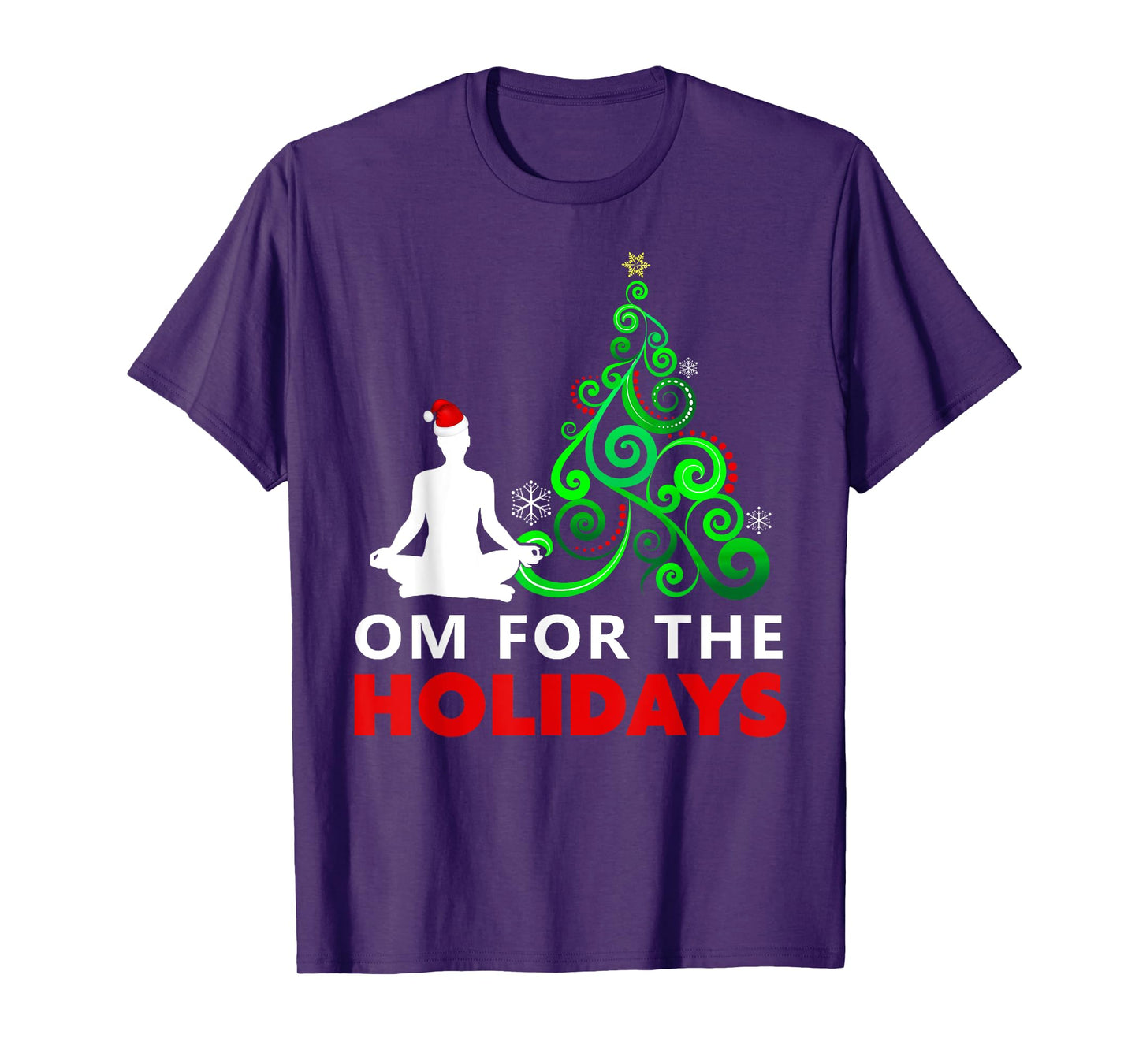 Yoga Christmas Shirt - Om for the Holidays