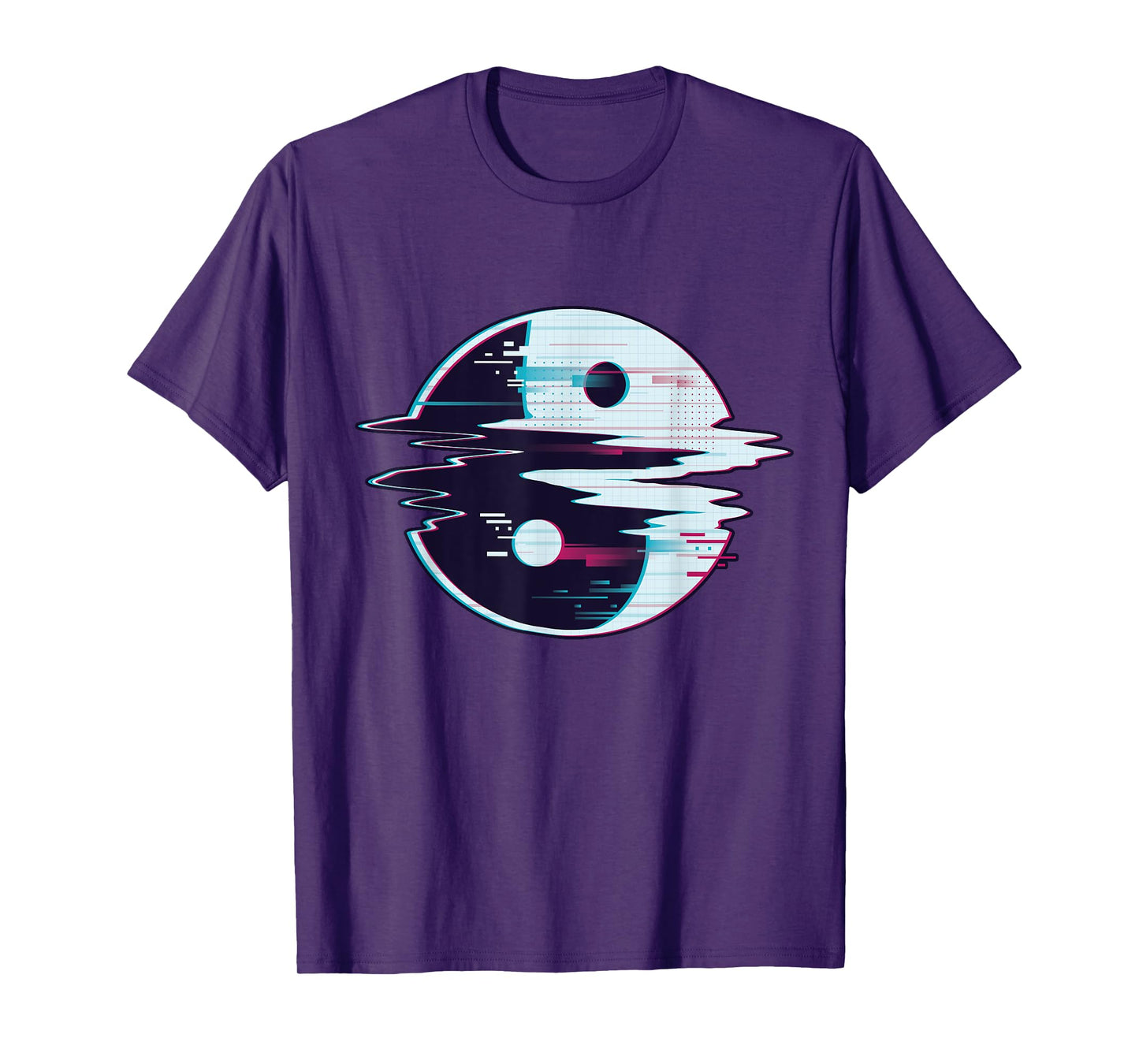 Yin Yang Glitch Spiritual Buddhism Yoga Goa Psy Trance Gift T-Shirt