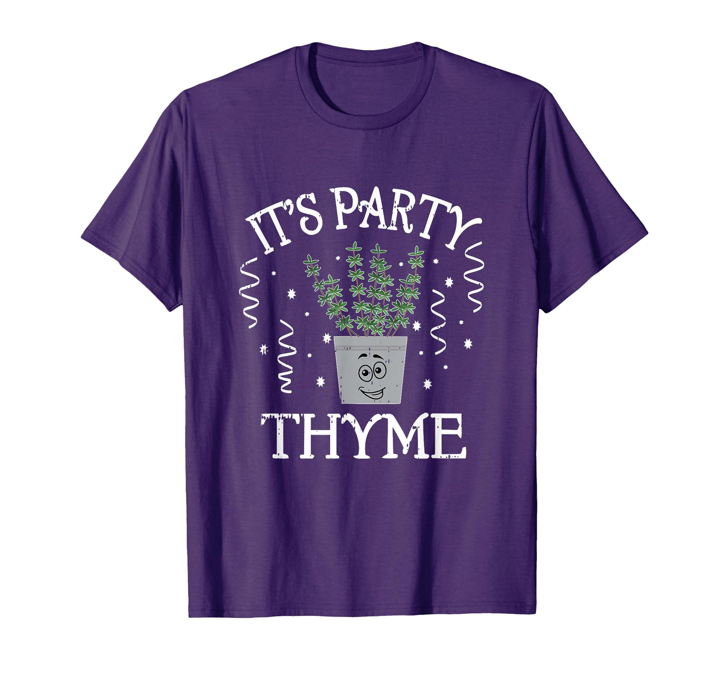It's Party Thyme Herb Plant Cute Funny Joke Outfit Gift Idea T-Shirt