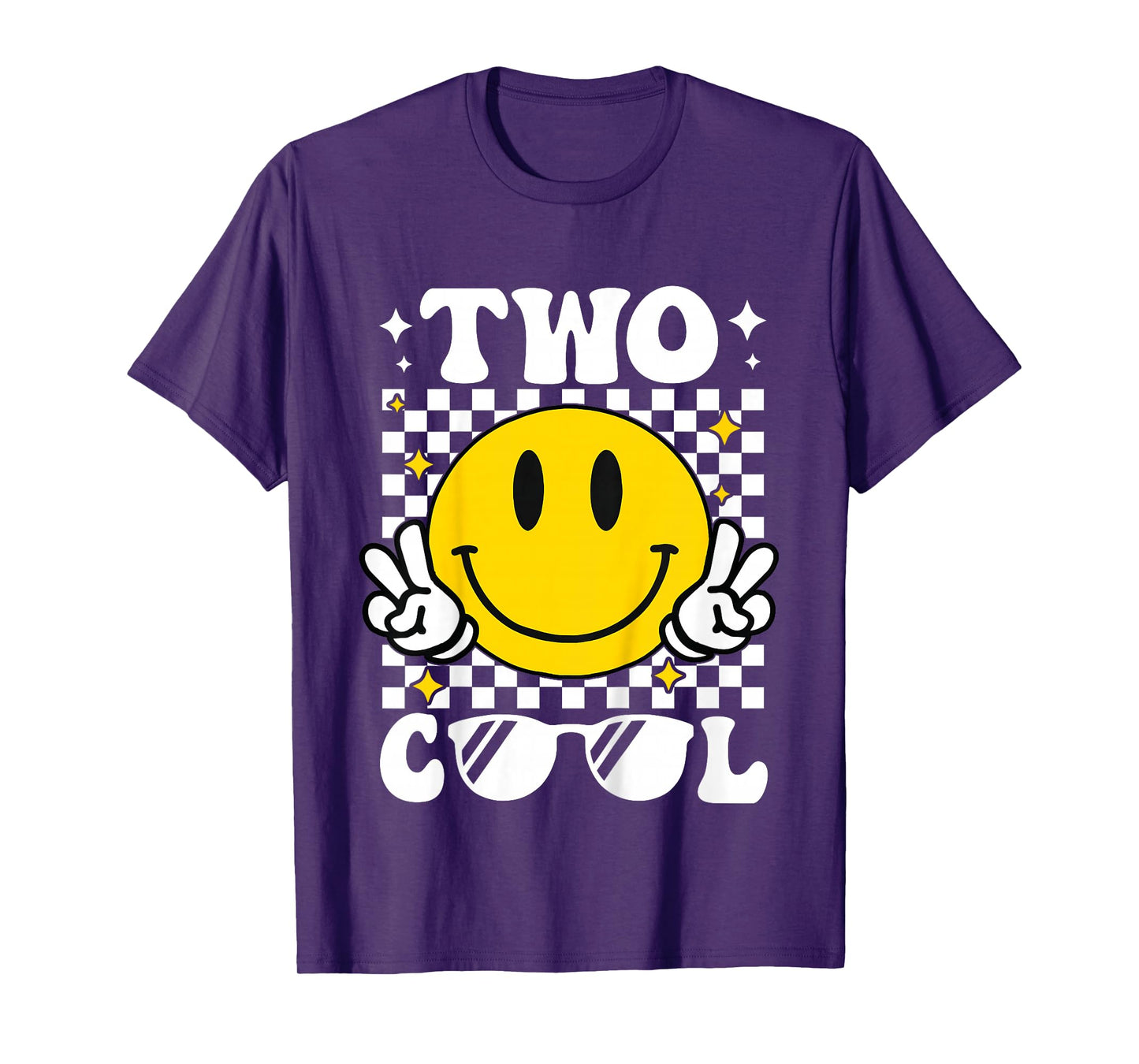 Kids Two Cool 2 Years Old Birthday For Boy Birthday Party Boys T-Shirt