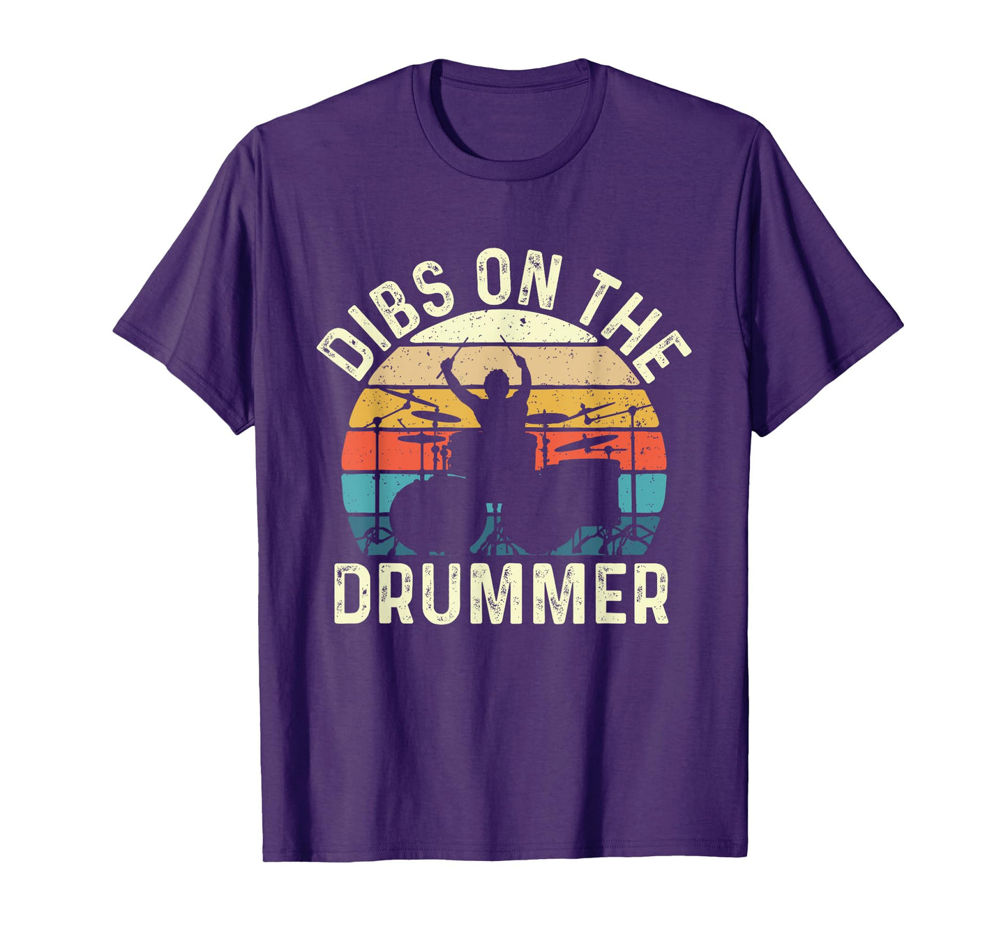 Dibs On The Drummer - Band Percussionist Drumming T-Shirt