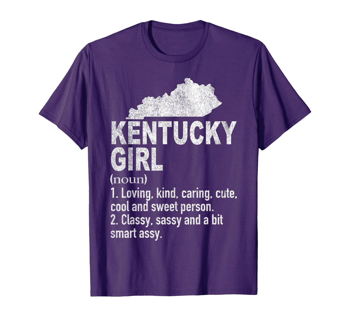 Kentucky Girl Definition Funny Hometown Home Kentucky T-Shirt