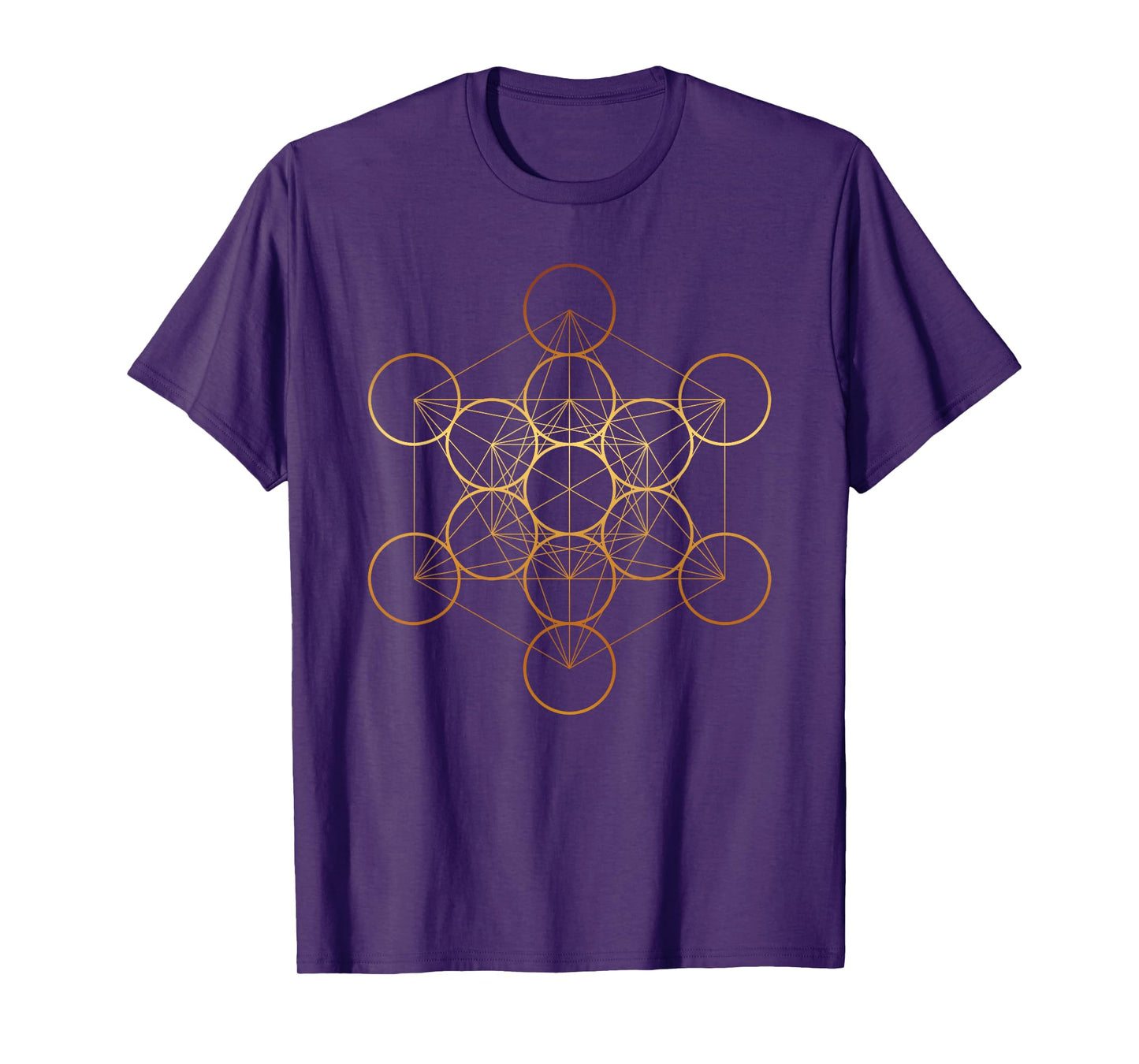 Metatron's Cube, Sacred Geometry T-Shirt Fruit of Life T-Shirt