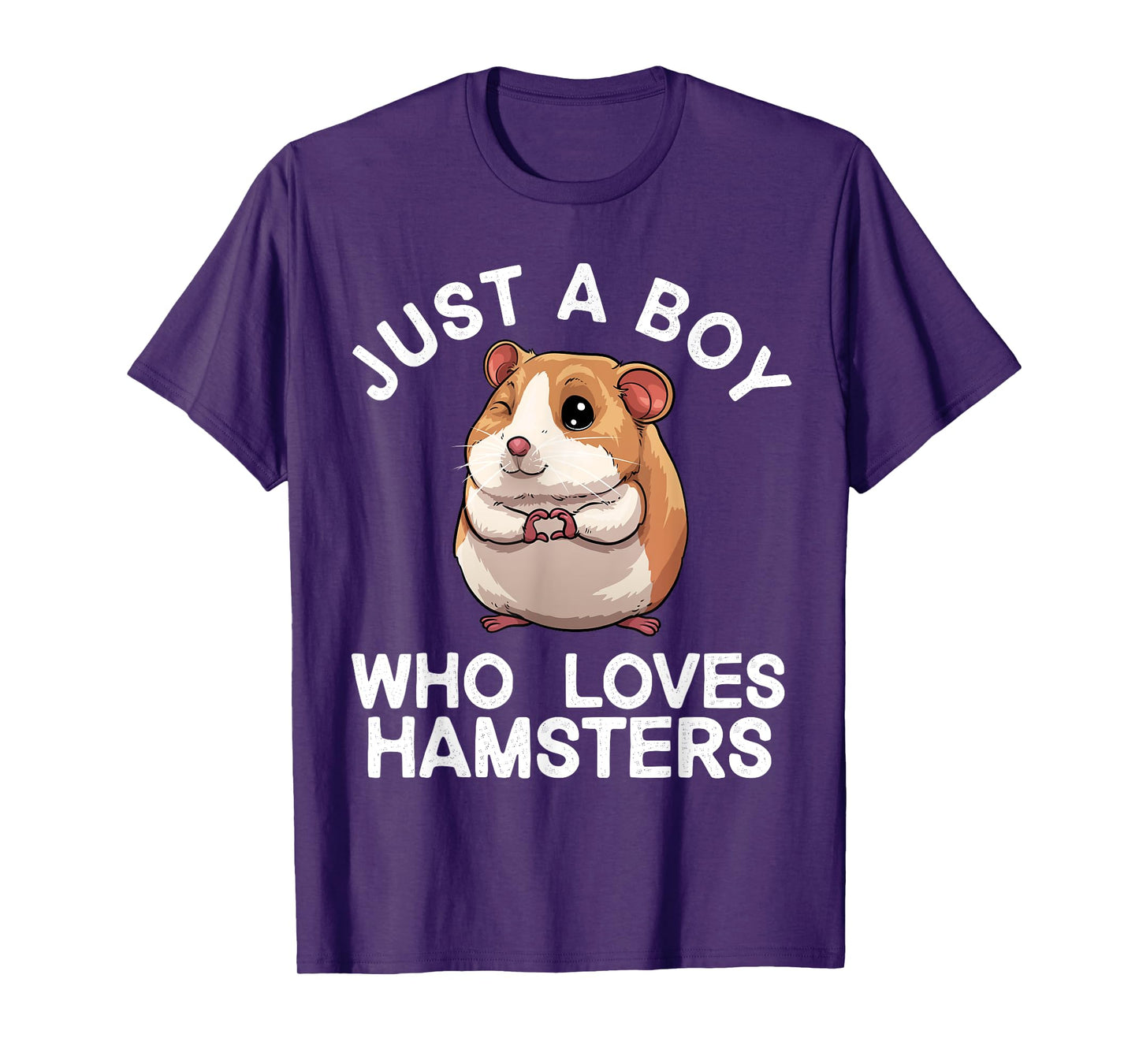 Cute Hamster Art For Boys Men Kids Rodent Hamster Lover T-Shirt