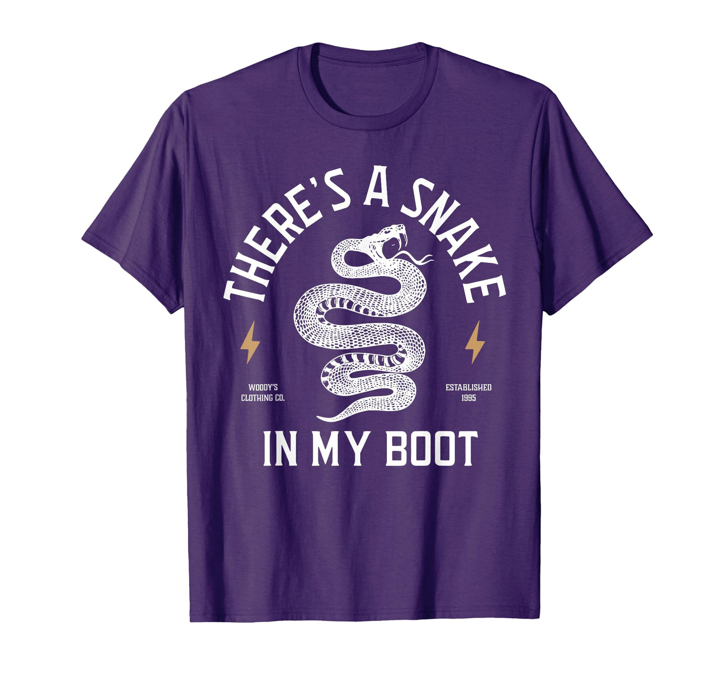 Snake In My Boot Men_ Bella Canvas T-Shirt T-Shirt