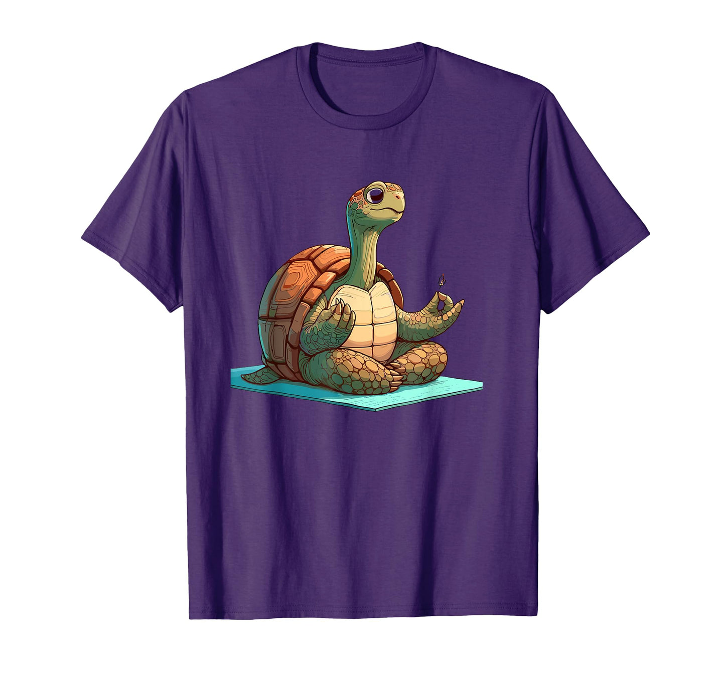Meditation Tortoise Turtle Yoga Pose Relaxing Animal T-Shirt